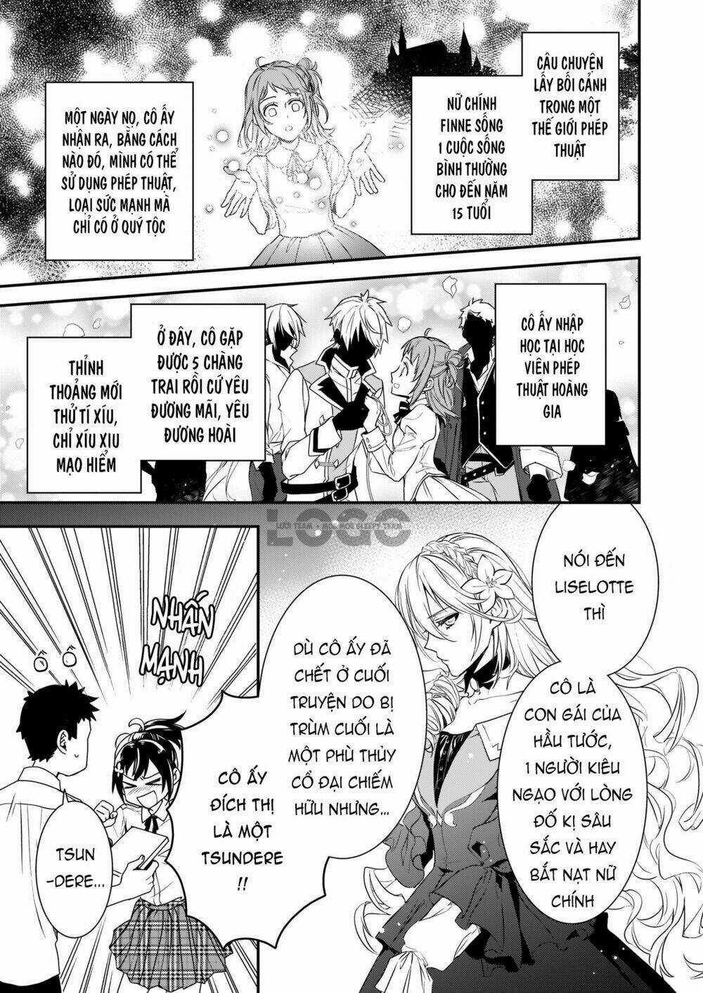 Tsundere Akuyaku Reijou Liselotte To Jikkyou No Endo-Kun To Kaisetsu No Kobayashi-San Chapter 1 trang 7
