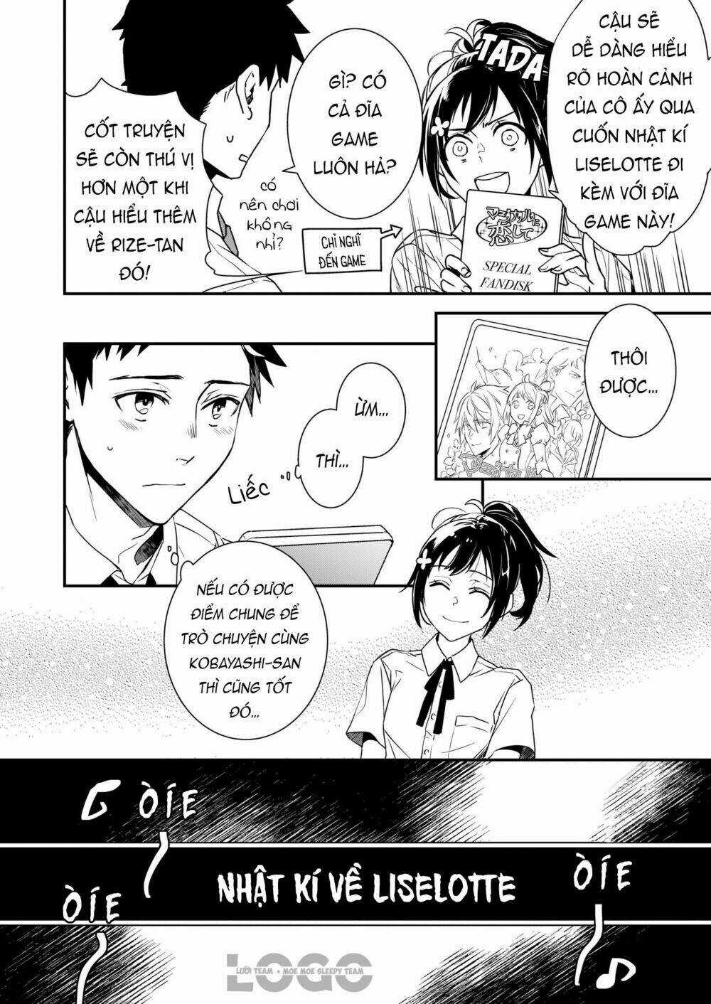 Tsundere Akuyaku Reijou Liselotte To Jikkyou No Endo-Kun To Kaisetsu No Kobayashi-San Chapter 1 trang 8