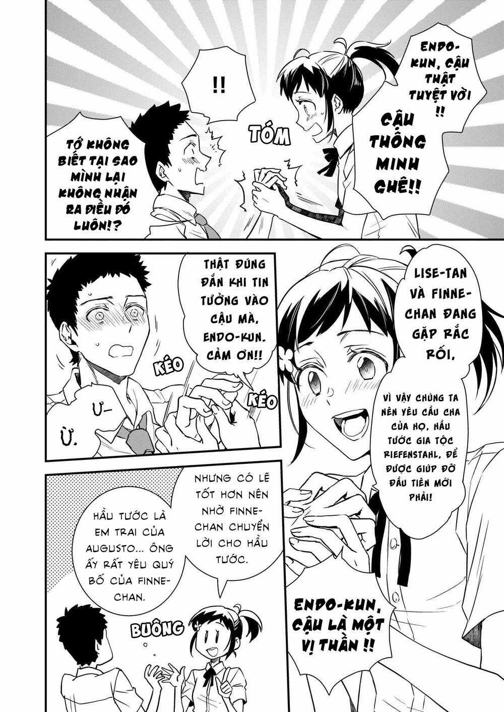 Tsundere Akuyaku Reijou Liselotte To Jikkyou No Endo-Kun To Kaisetsu No Kobayashi-San Chapter 18 trang 9