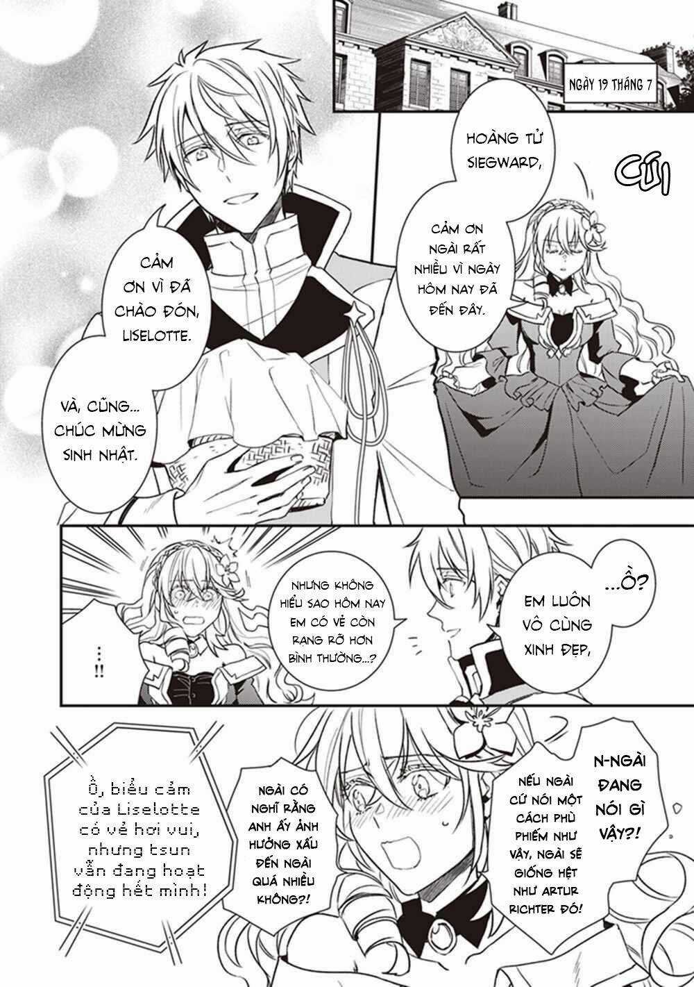Tsundere Akuyaku Reijou Liselotte To Jikkyou No Endo-Kun To Kaisetsu No Kobayashi-San Chapter 22.5 trang 9