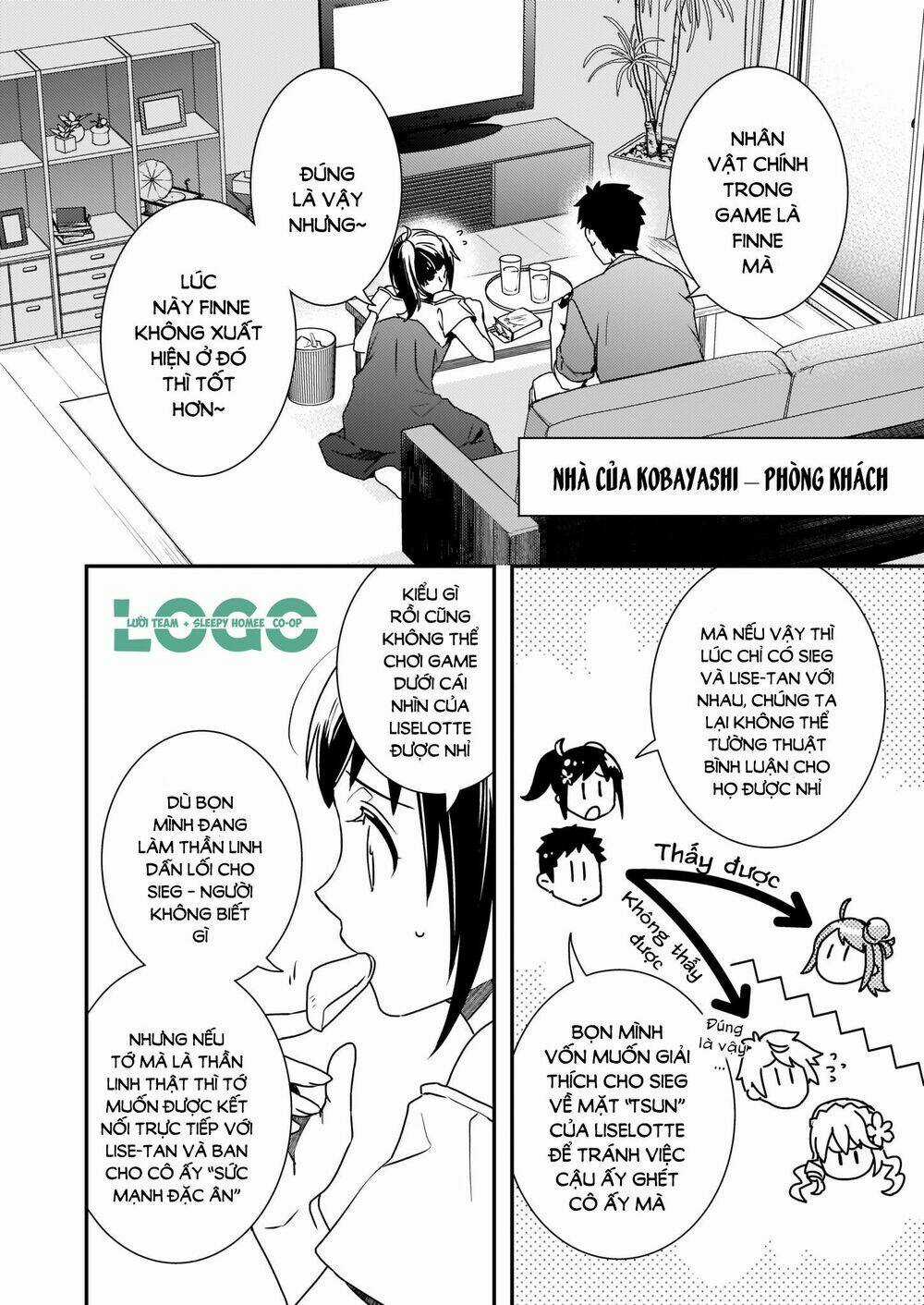 Tsundere Akuyaku Reijou Liselotte To Jikkyou No Endo-Kun To Kaisetsu No Kobayashi-San Chapter 3 trang 14
