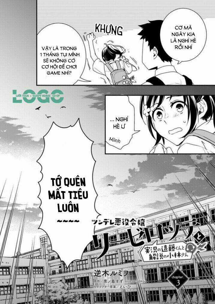 Tsundere Akuyaku Reijou Liselotte To Jikkyou No Endo-Kun To Kaisetsu No Kobayashi-San Chapter 3 trang 2