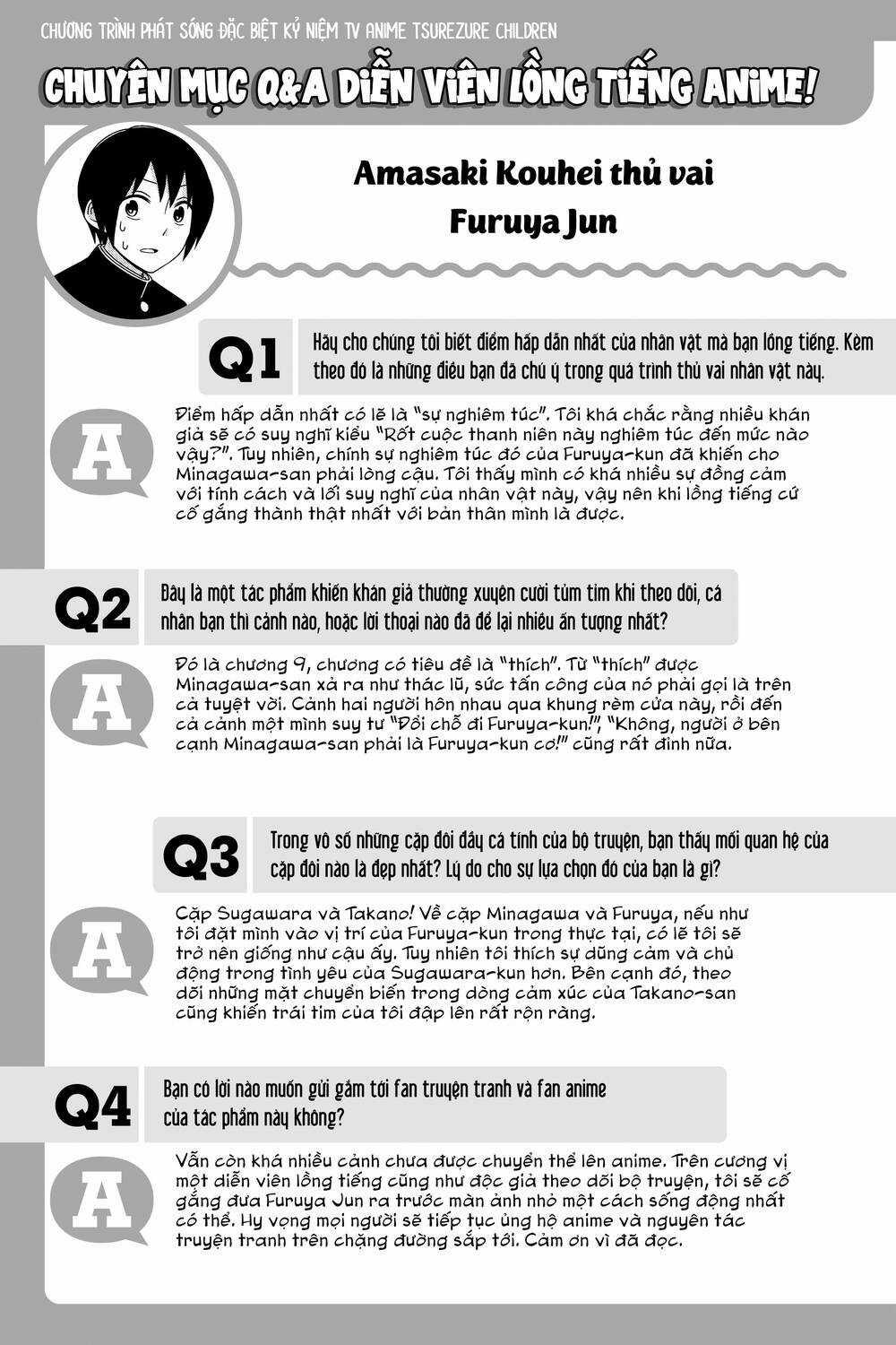 Tsurezure Children Manga Chapter 171 trang 9