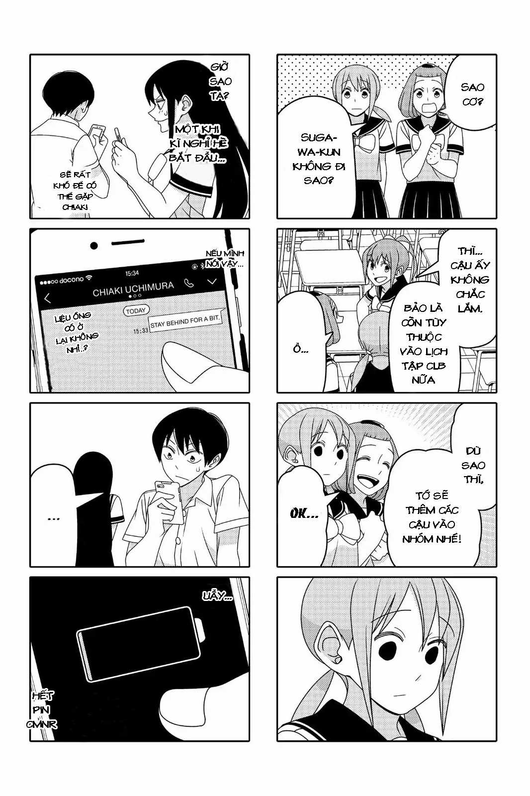 Tsurezure Children (THÔNG BÁO VÀ LỜI TẠM BIỆT TỚI BLOGTRUYEN) Chapter 81 trang 4