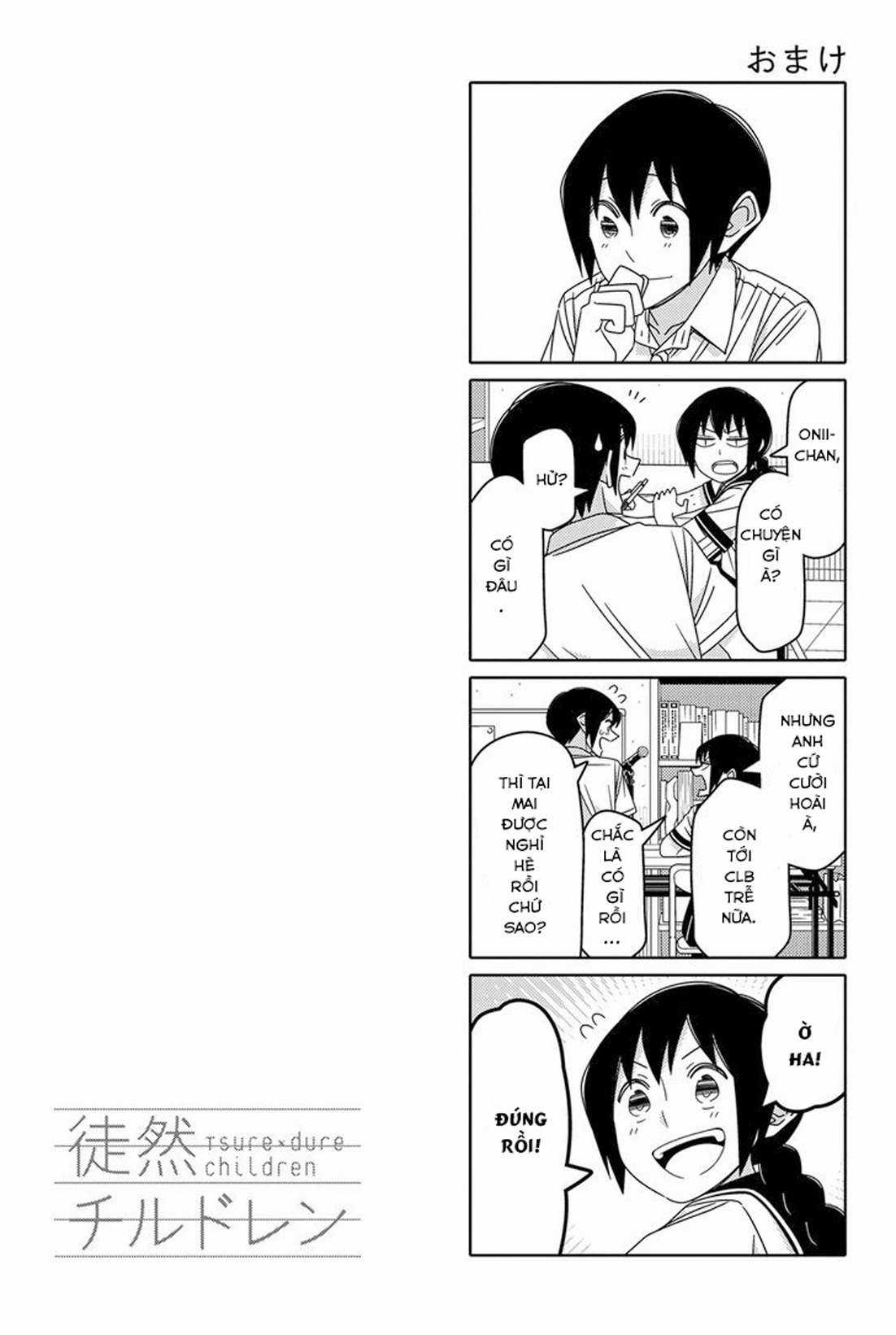 Tsurezure Children (THÔNG BÁO VÀ LỜI TẠM BIỆT TỚI BLOGTRUYEN) Chapter 82 trang 10
