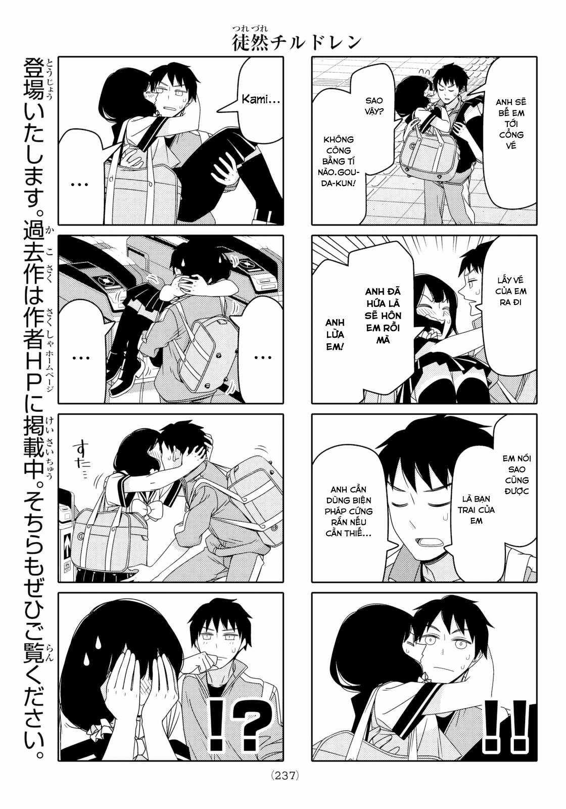 Tsurezure Children (THÔNG BÁO VÀ LỜI TẠM BIỆT TỚI BLOGTRUYEN) Chapter 88 trang 5