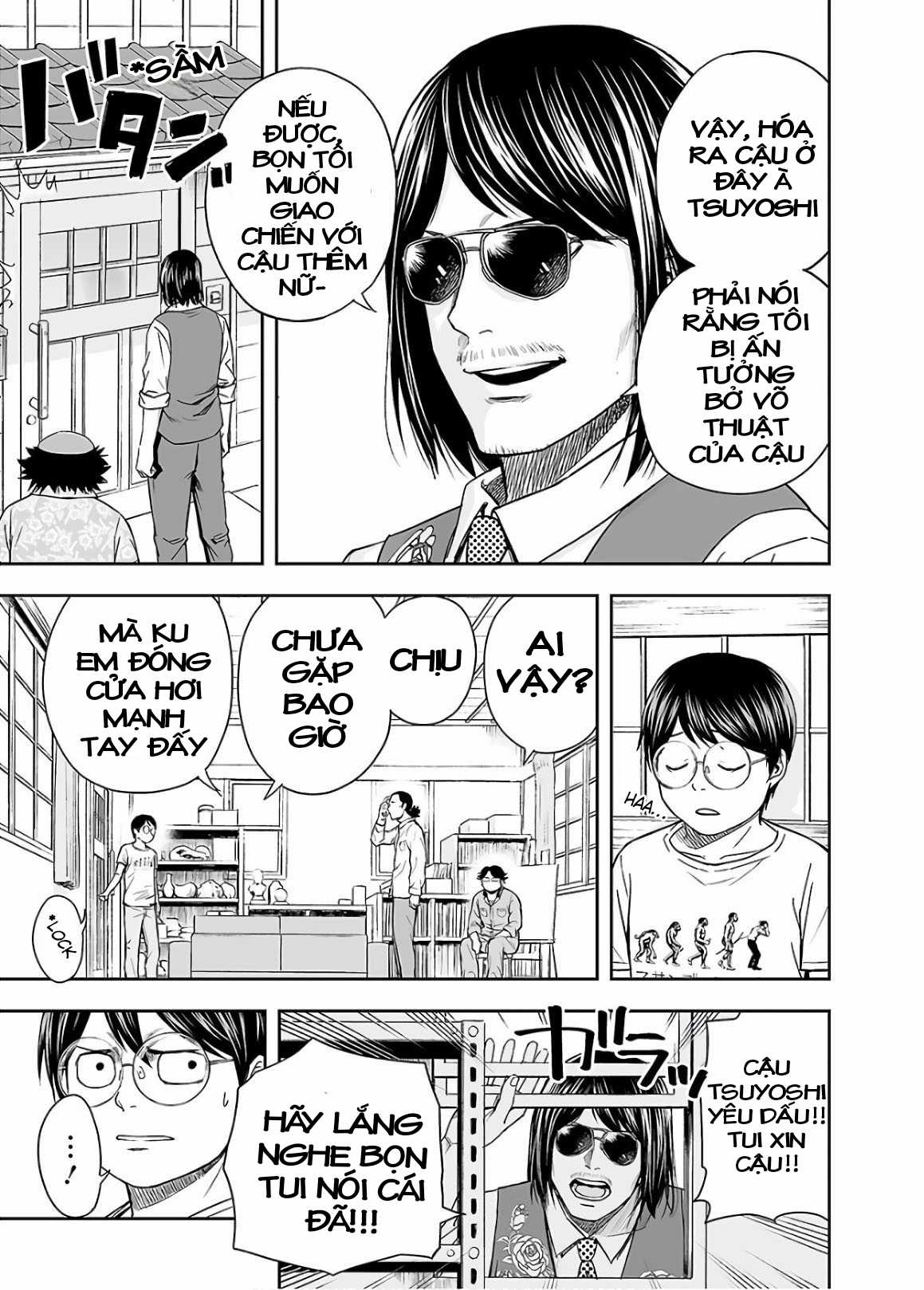 TSUYOSHI: không ai thắng được ta đâu! Chapter 14 trang 19