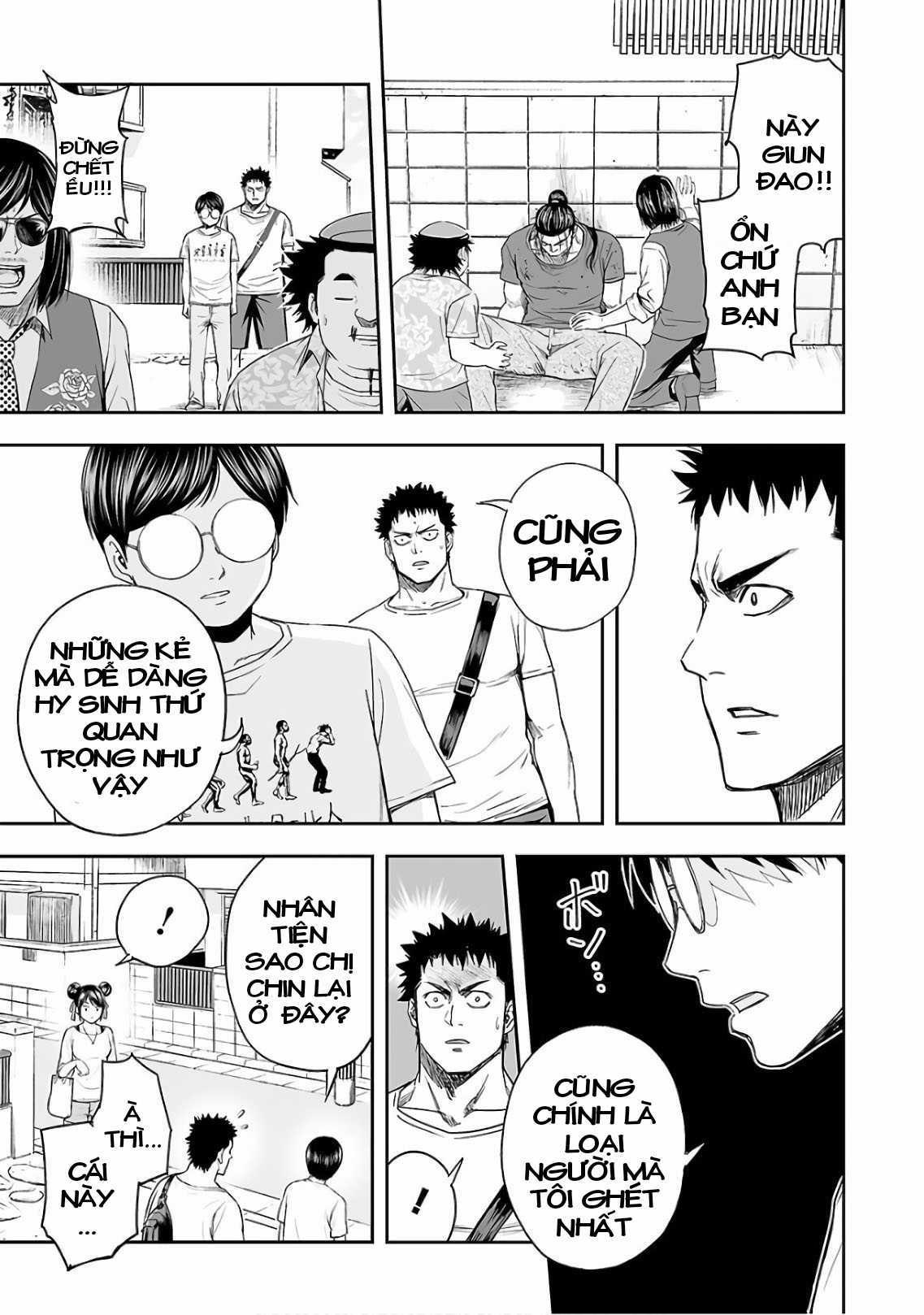 TSUYOSHI: không ai thắng được ta đâu! Chapter 16 trang 17