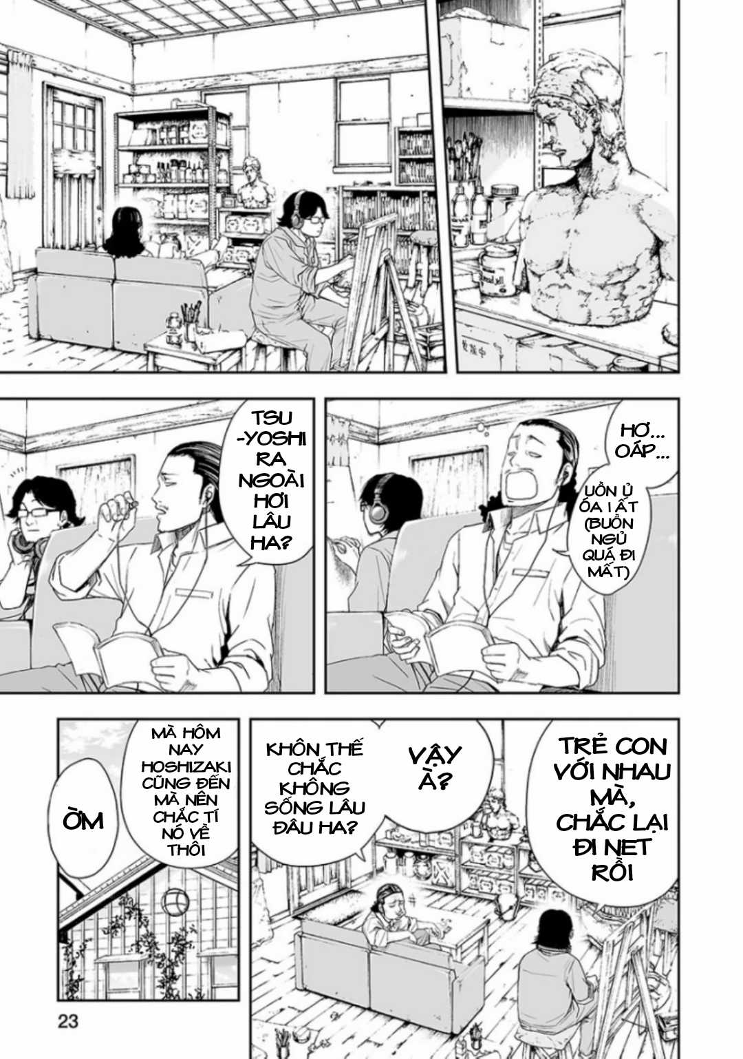 TSUYOSHI: không ai thắng được ta đâu! Chapter 19 trang 1