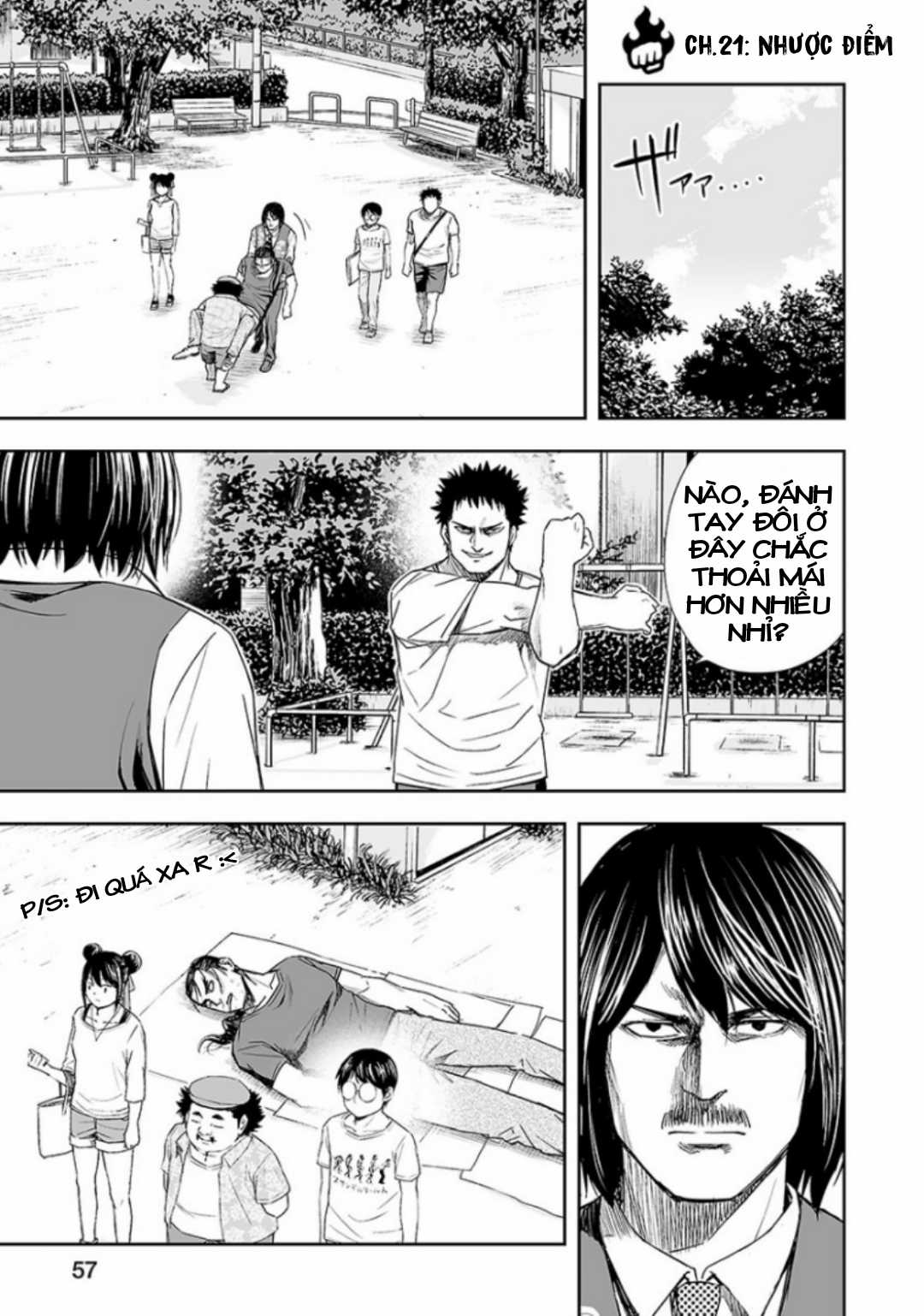 TSUYOSHI: không ai thắng được ta đâu! Chapter 21 trang 1