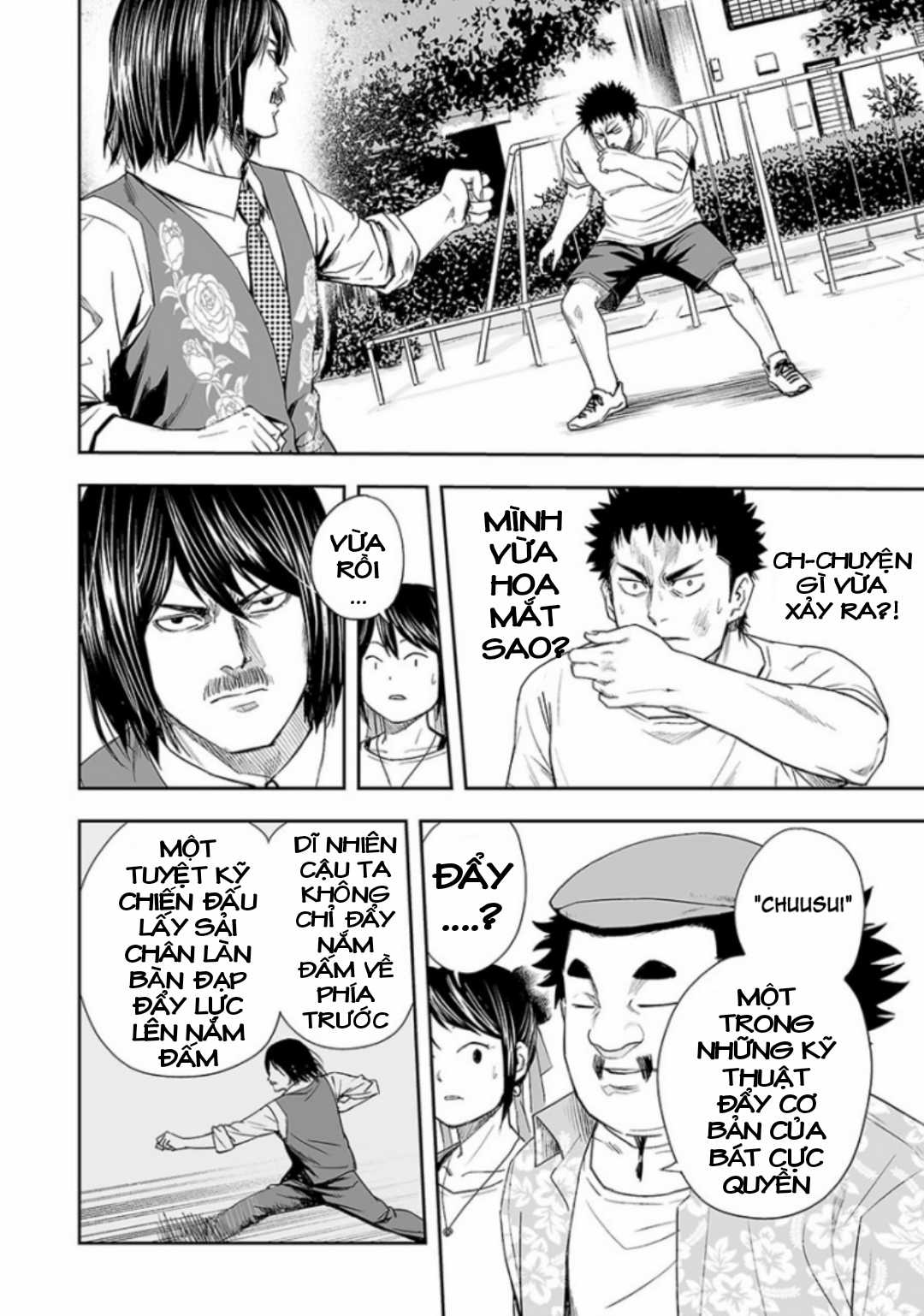 TSUYOSHI: không ai thắng được ta đâu! Chapter 21 trang 5