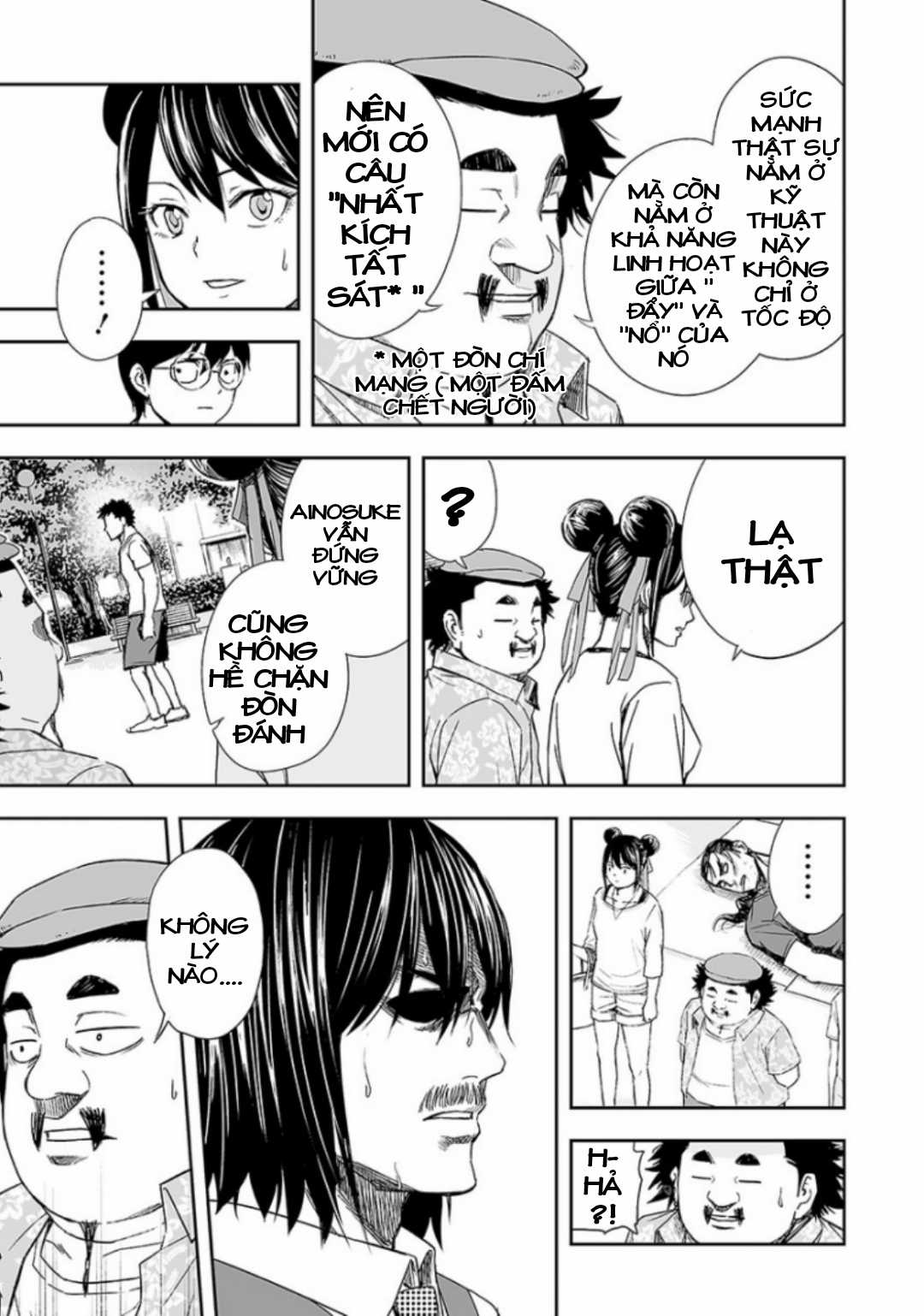 TSUYOSHI: không ai thắng được ta đâu! Chapter 21 trang 7