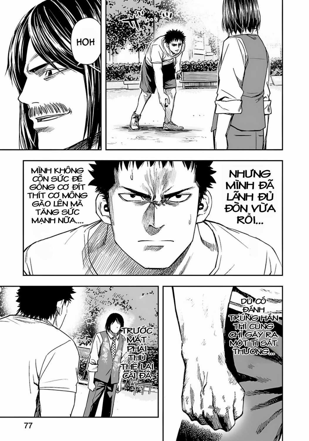 TSUYOSHI: không ai thắng được ta đâu! Chapter 22 trang 5