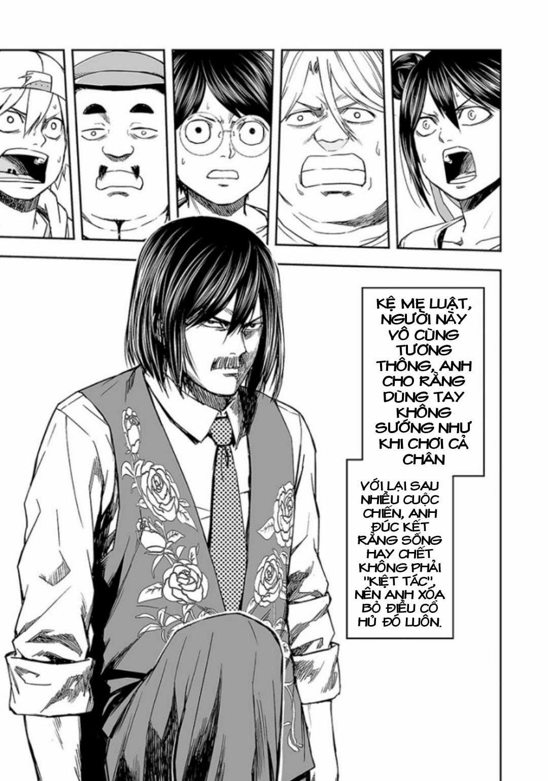 TSUYOSHI: không ai thắng được ta đâu! Chapter 24 trang 11