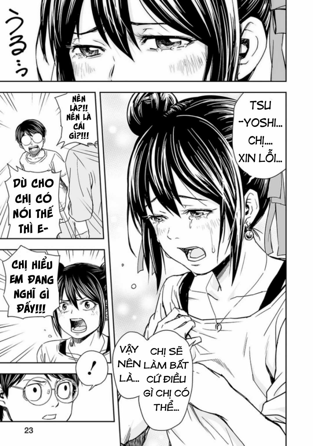 TSUYOSHI: không ai thắng được ta đâu! Chapter 28 trang 5