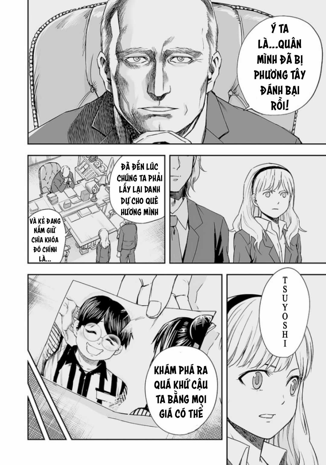 TSUYOSHI: không ai thắng được ta đâu! Chapter 36 trang 11