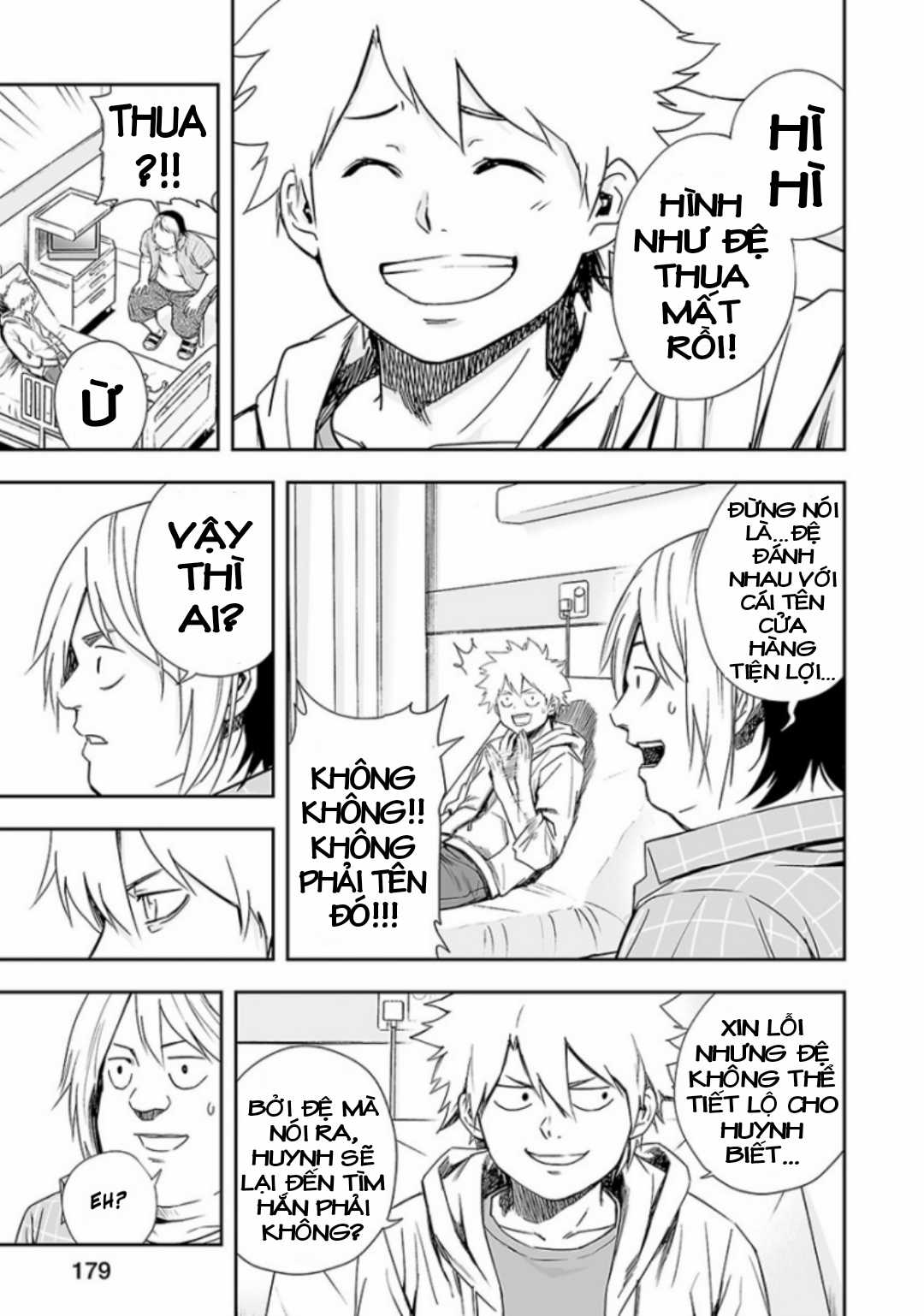 TSUYOSHI: không ai thắng được ta đâu! Chapter 38 trang 4