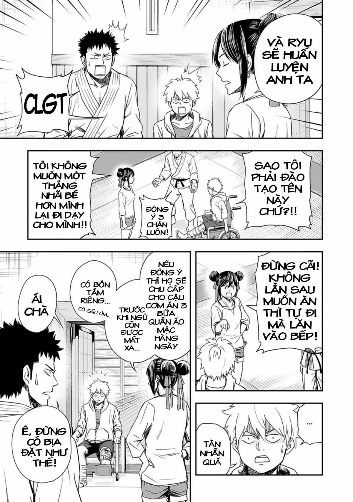 TSUYOSHI: không ai thắng được ta đâu! Chapter 46 trang 11