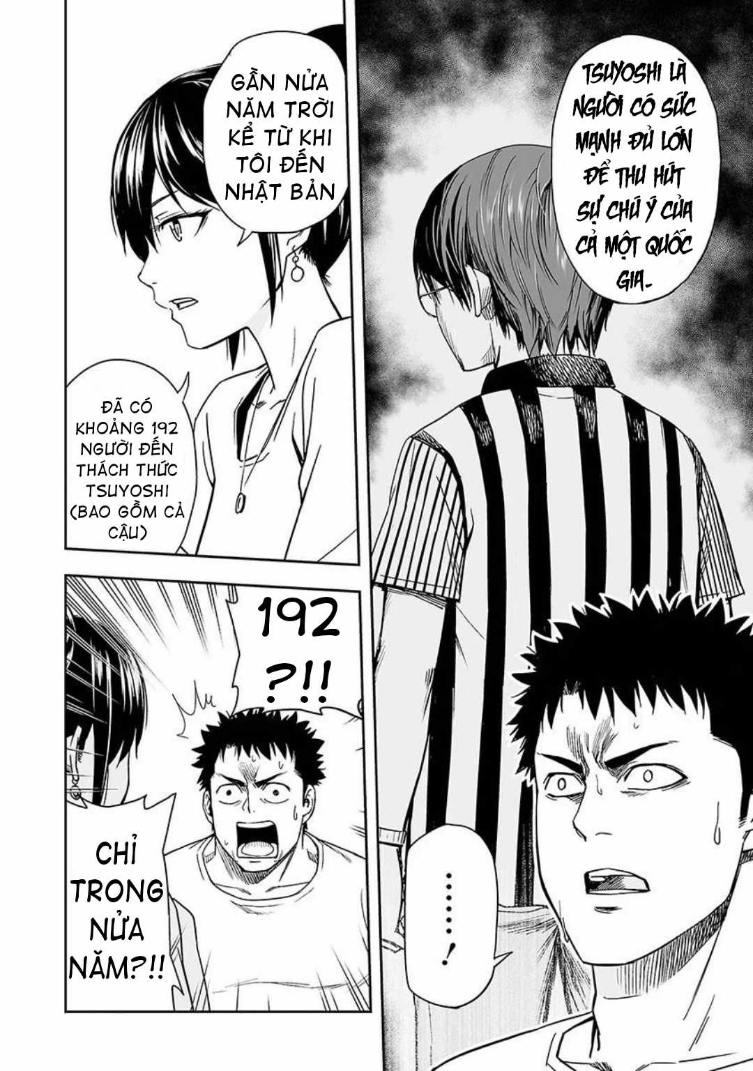 TSUYOSHI: không ai thắng được ta đâu! Chapter 7 trang 12