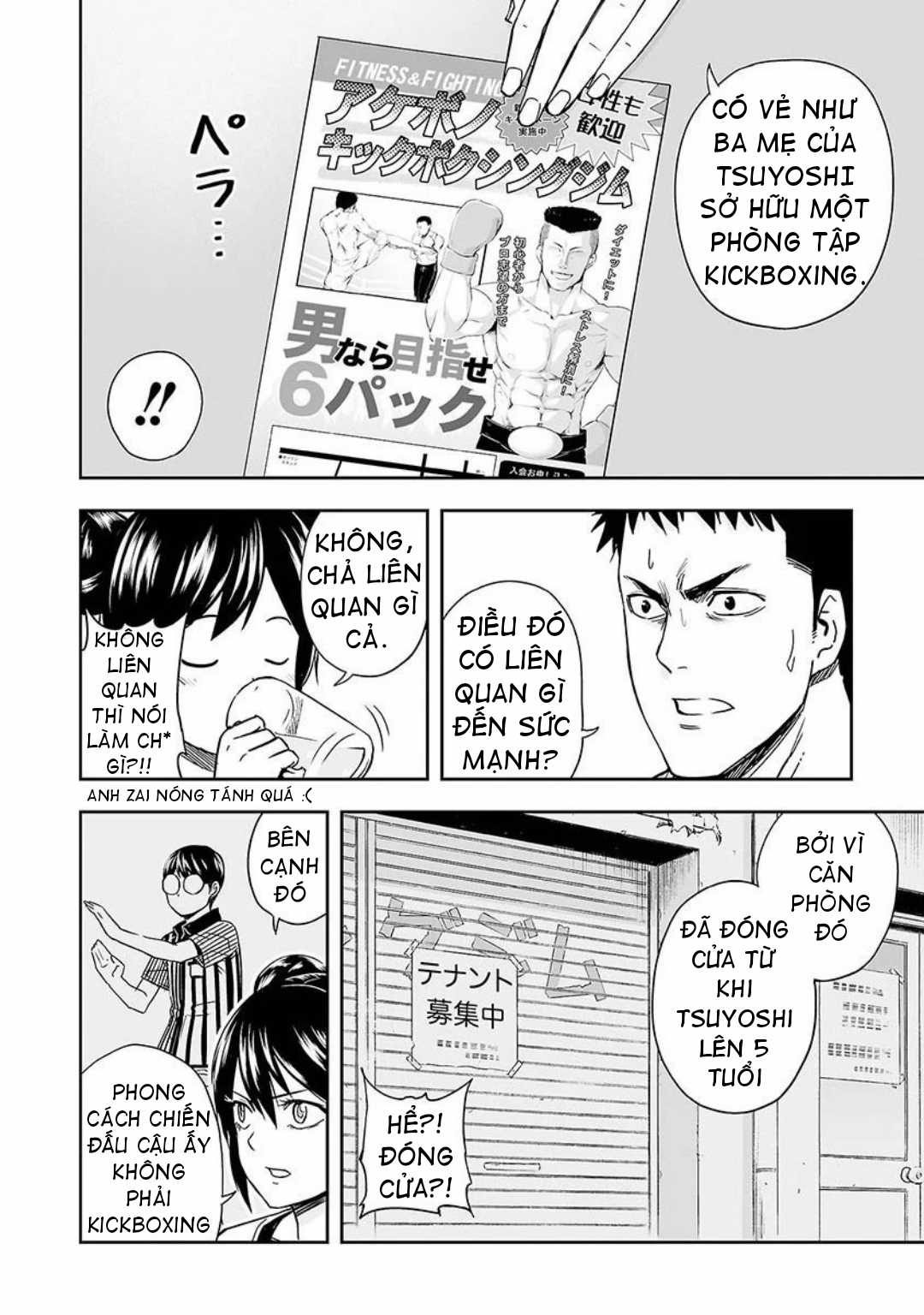 TSUYOSHI: không ai thắng được ta đâu! Chapter 7 trang 14