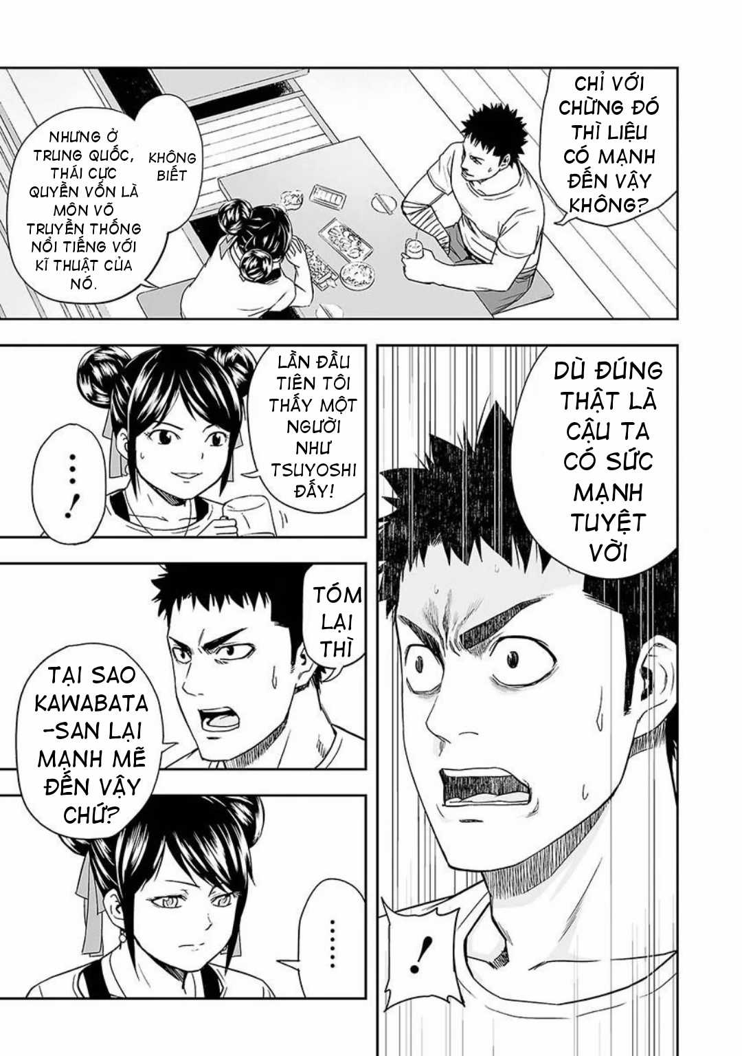 TSUYOSHI: không ai thắng được ta đâu! Chapter 7 trang 17