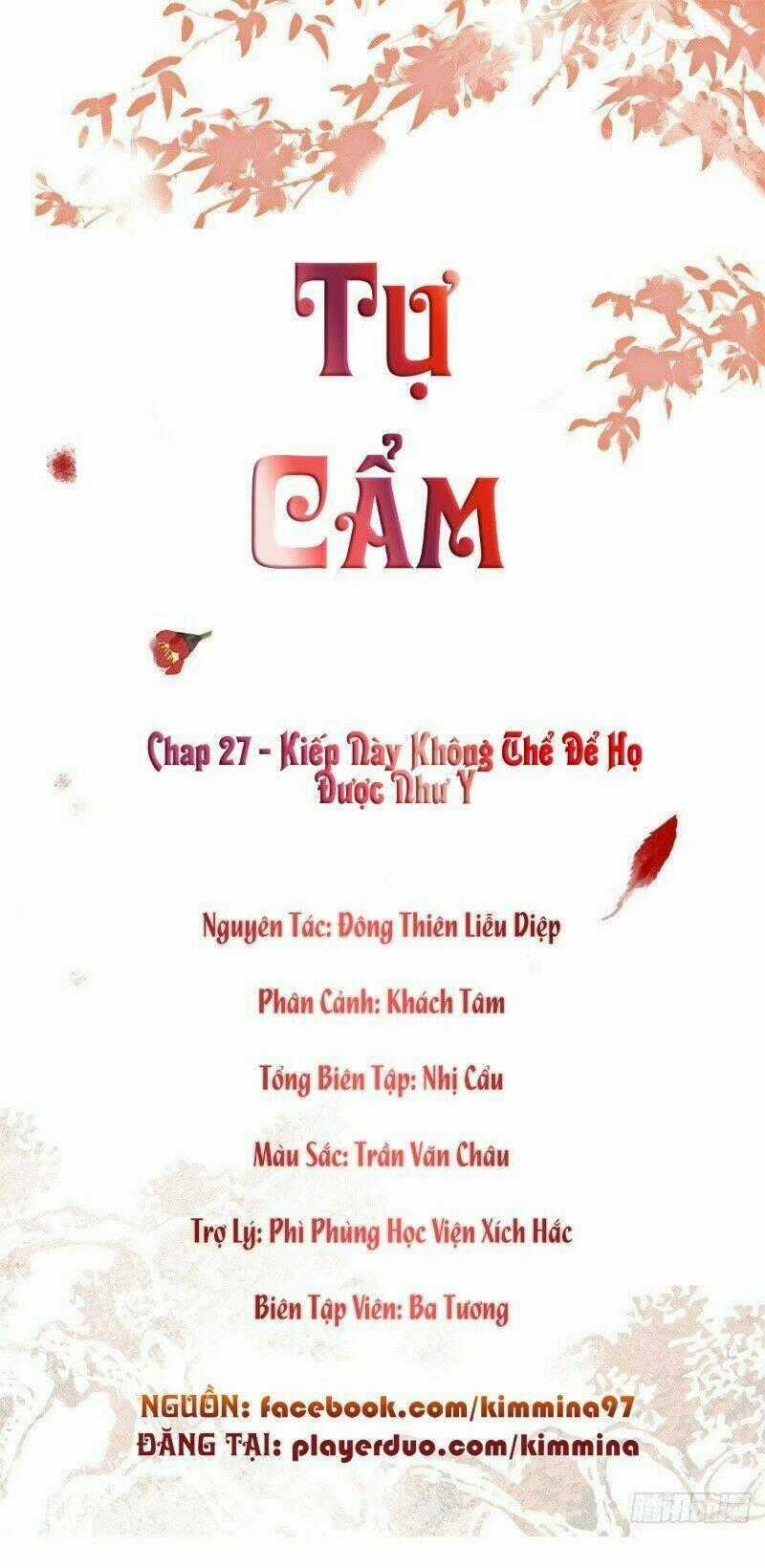 TỰ CẨM Chapter 27 trang 1