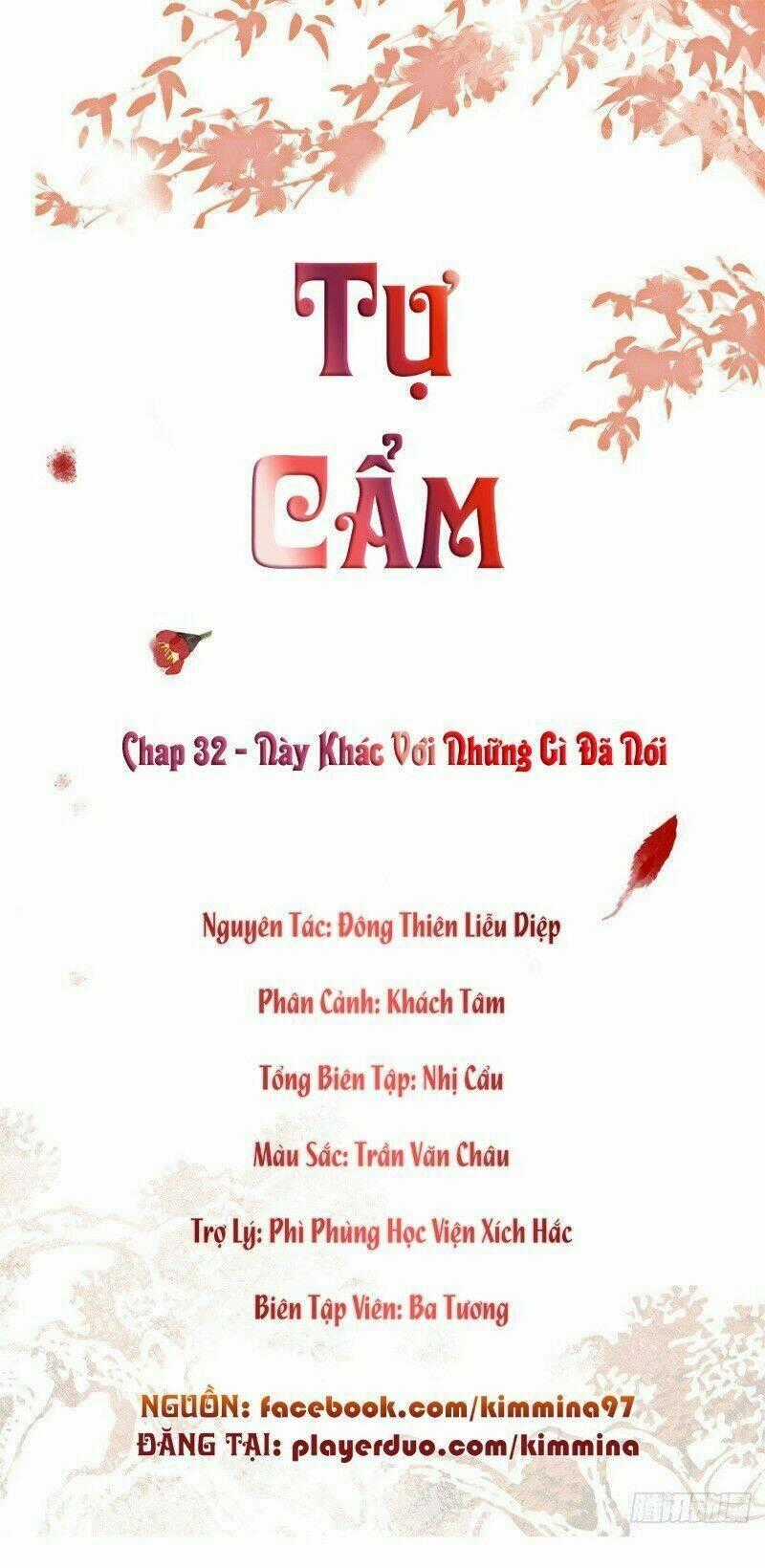 TỰ CẨM Chapter 32 trang 1