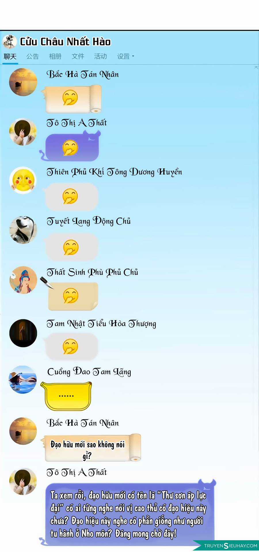 Tu Chân Nói Chuyện Phiếm Quần Chương 1 trang 24