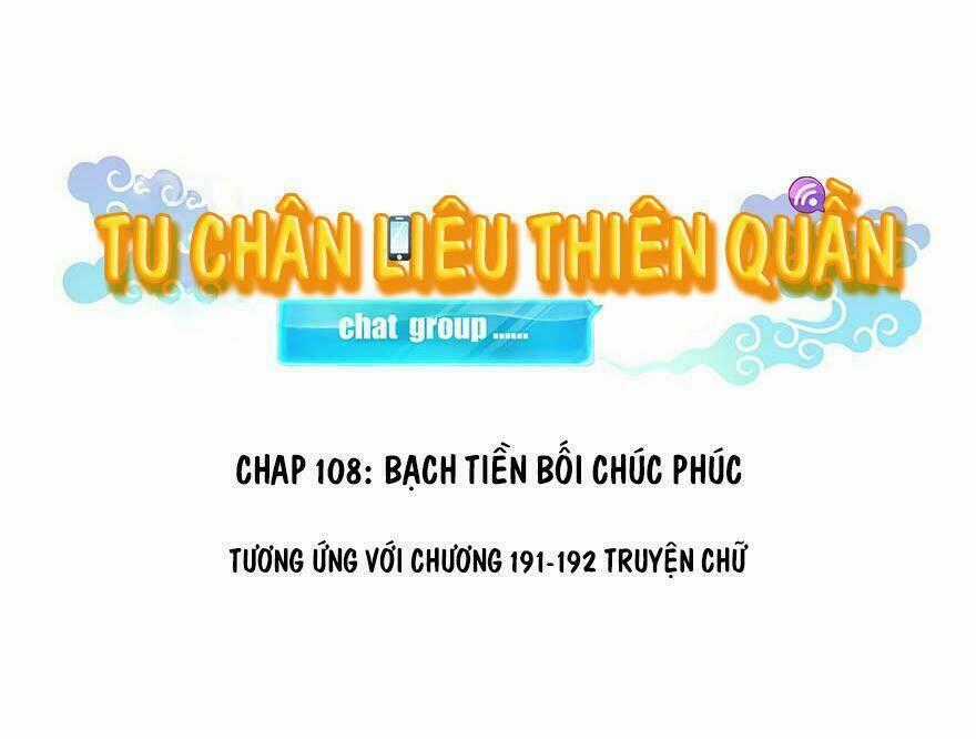 Tu Chân Nói Chuyện Phiếm Quần Chương 108 trang 1