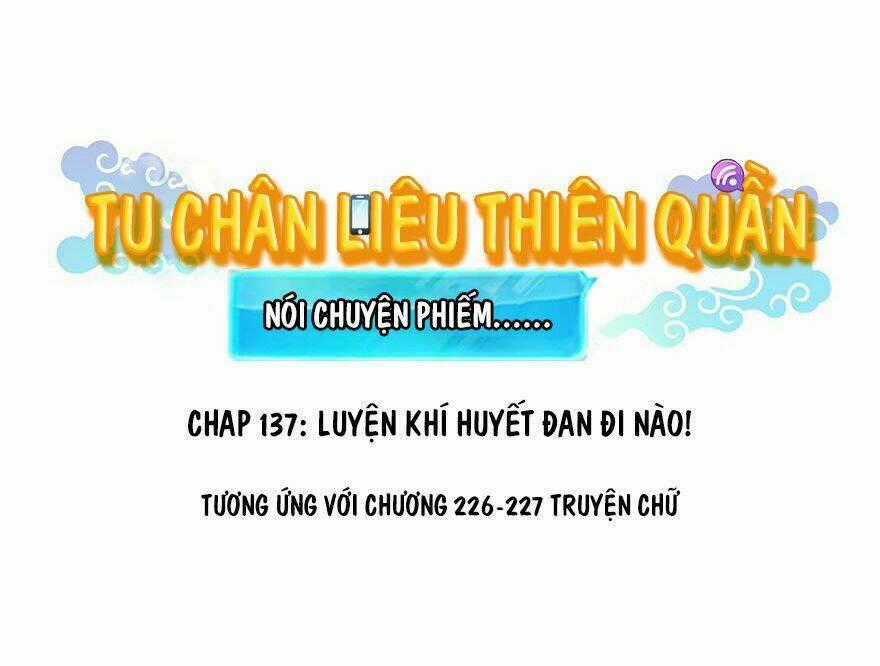 Tu Chân Nói Chuyện Phiếm Quần Chương 137 trang 1