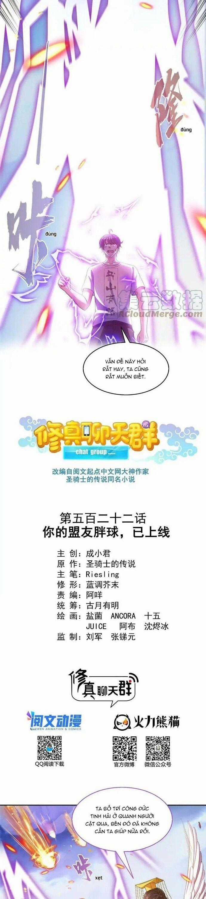 Tu Chân Nói Chuyện Phiếm Quần Chương 522 trang 1