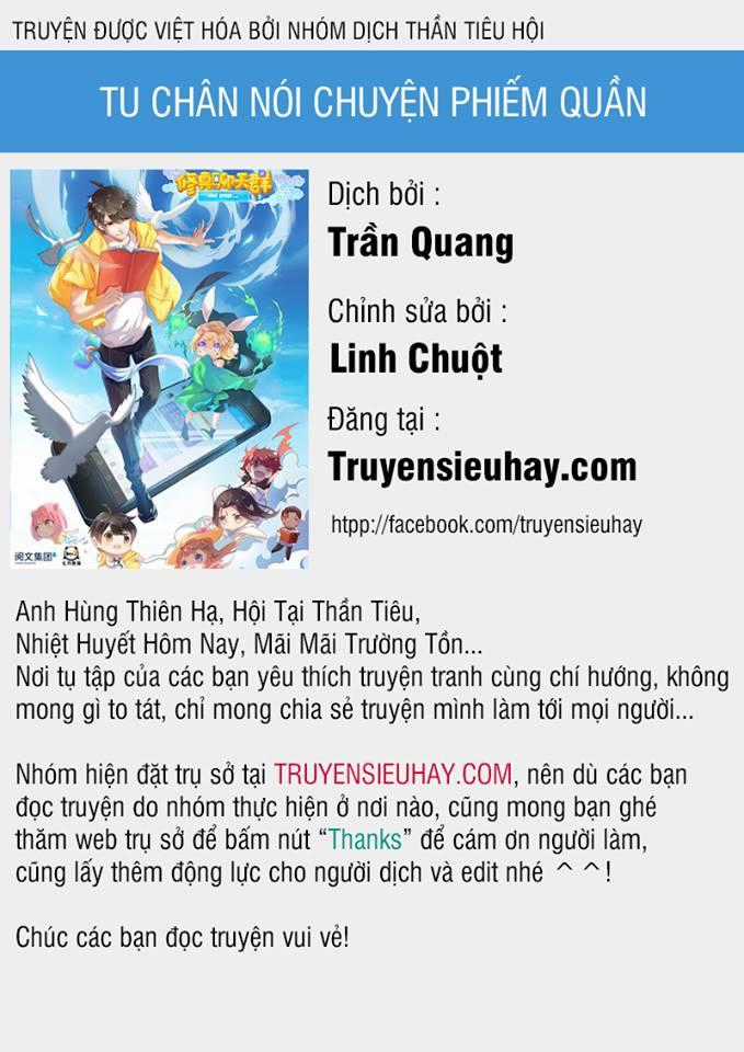 Tu Chân Nói Chuyện Phiếm Quần Chương 66 trang 0