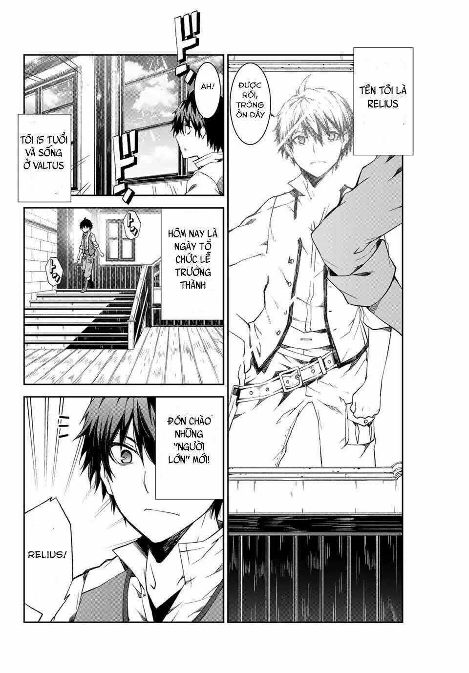 Từ Chức Nghiệp Yếu Nhất Trở Thành '' Thợ Rèn'' Mạnh Nhất Chapter 1.1 trang 6