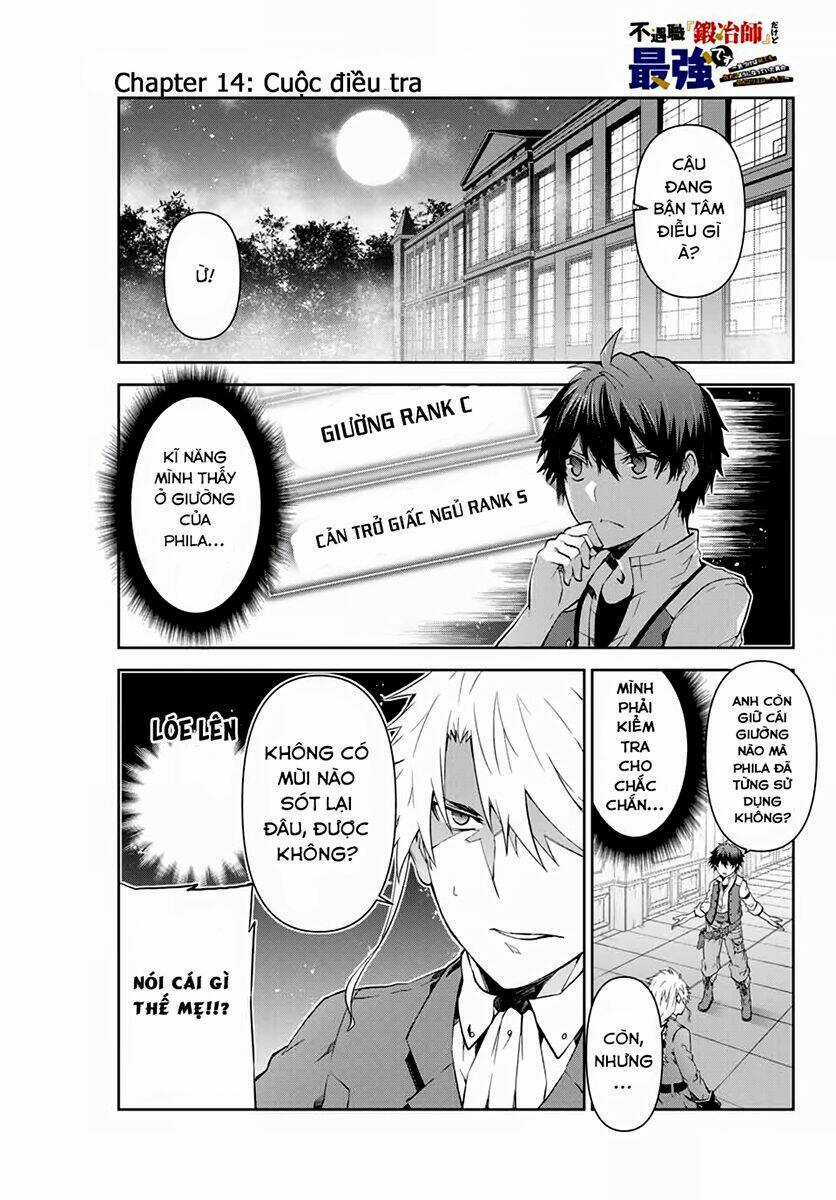 Từ Chức Nghiệp Yếu Nhất Trở Thành '' Thợ Rèn'' Mạnh Nhất Chapter 14 trang 1