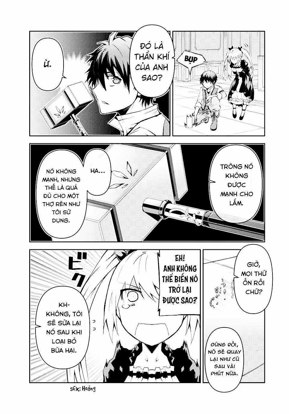 Từ Chức Nghiệp Yếu Nhất Trở Thành '' Thợ Rèn'' Mạnh Nhất Chapter 15 trang 5