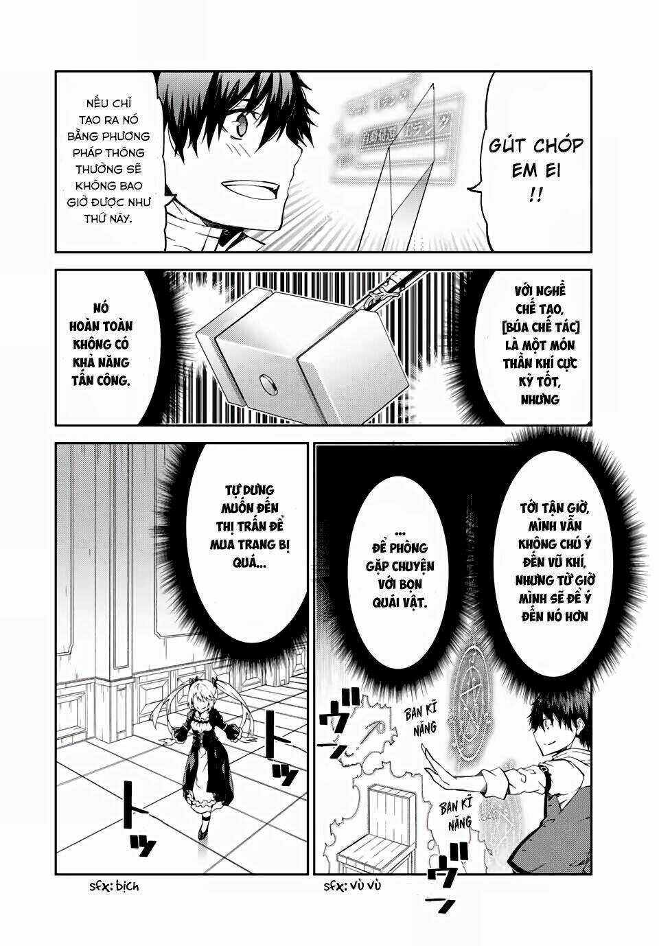 Từ Chức Nghiệp Yếu Nhất Trở Thành '' Thợ Rèn'' Mạnh Nhất Chapter 16 trang 8