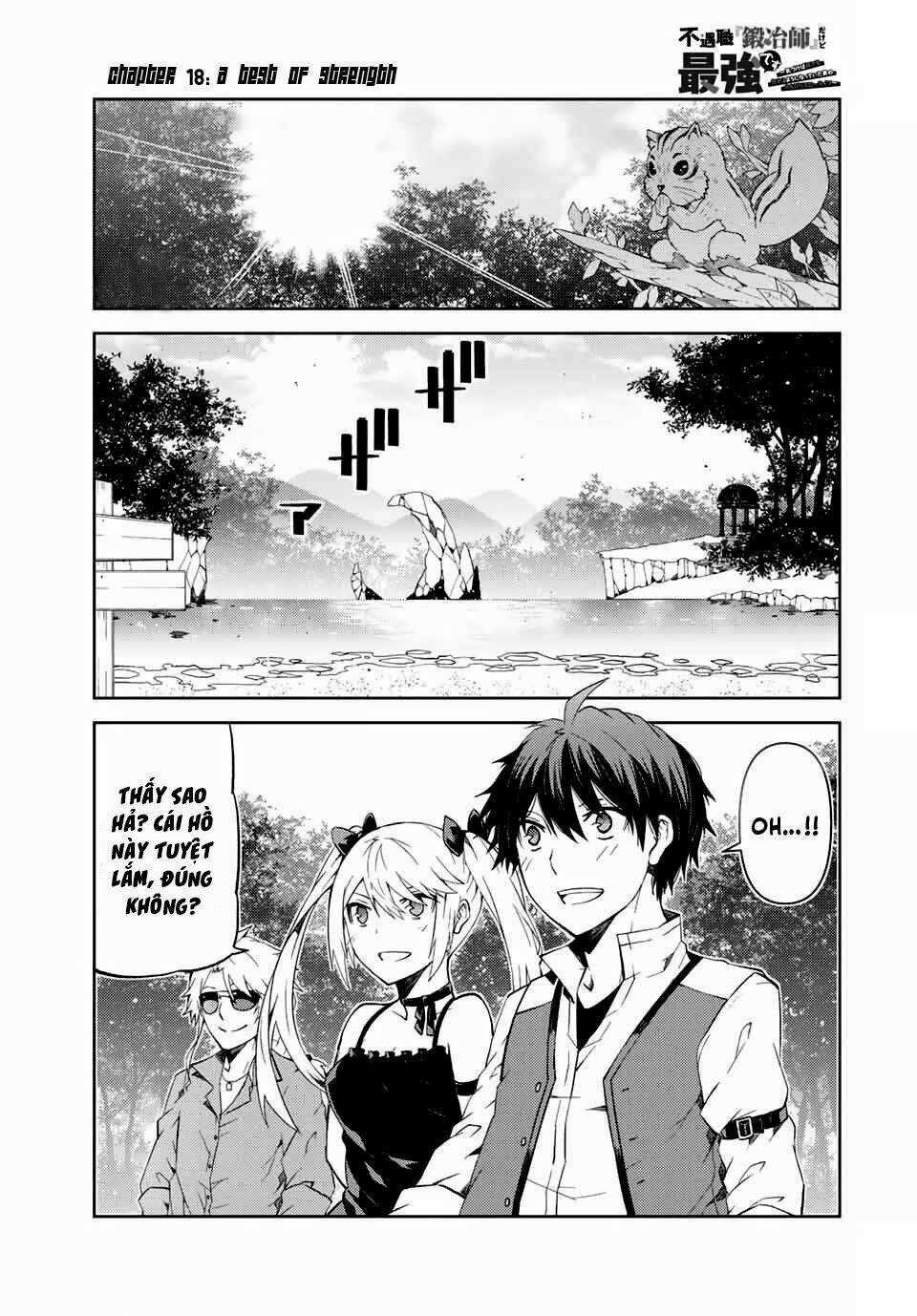 Từ Chức Nghiệp Yếu Nhất Trở Thành '' Thợ Rèn'' Mạnh Nhất Chapter 18 trang 3