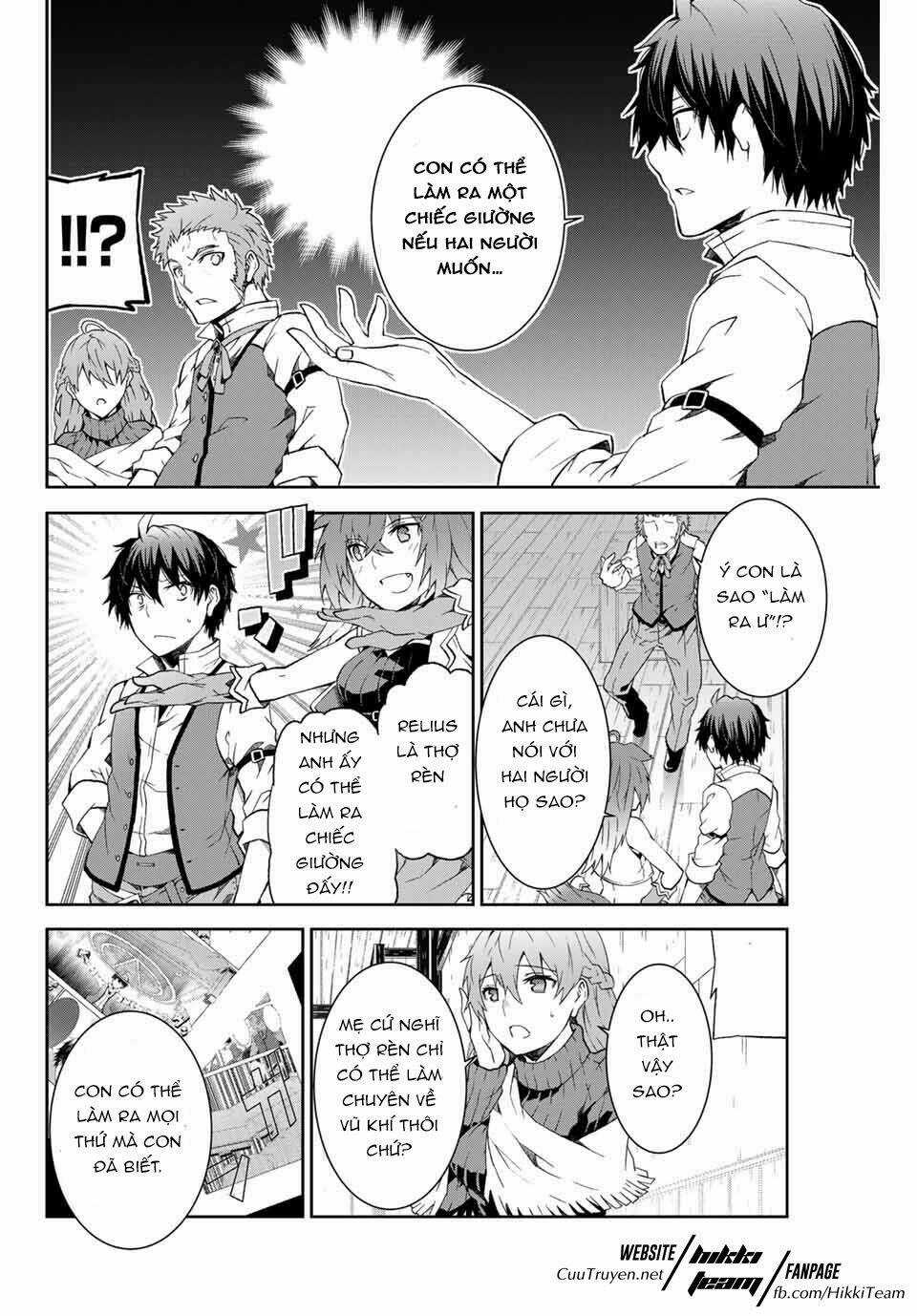 Từ Chức Nghiệp Yếu Nhất Trở Thành '' Thợ Rèn'' Mạnh Nhất Chapter 2 trang 12