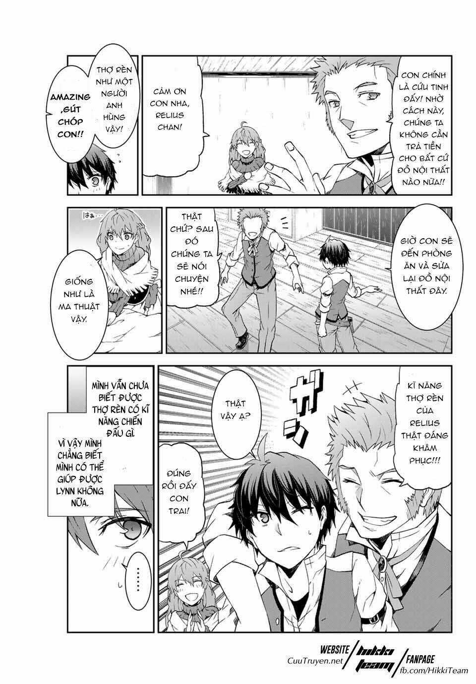 Từ Chức Nghiệp Yếu Nhất Trở Thành '' Thợ Rèn'' Mạnh Nhất Chapter 2 trang 18