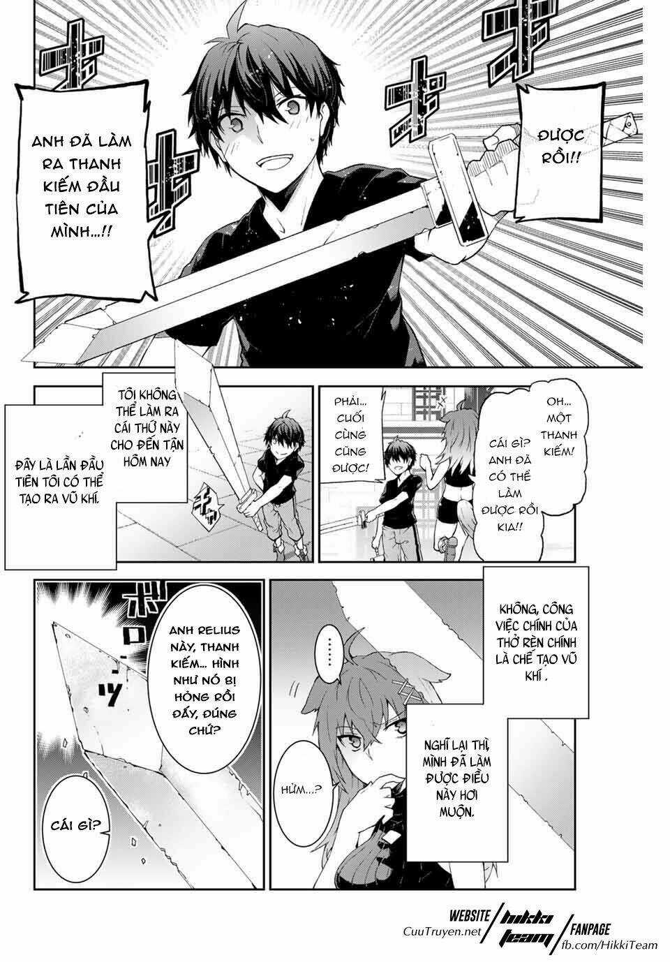 Từ Chức Nghiệp Yếu Nhất Trở Thành '' Thợ Rèn'' Mạnh Nhất Chapter 2 trang 6