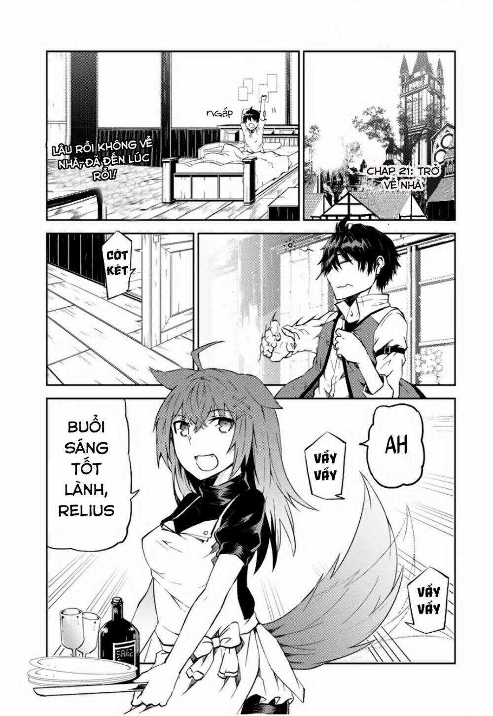 Từ Chức Nghiệp Yếu Nhất Trở Thành '' Thợ Rèn'' Mạnh Nhất Chapter 21 trang 3