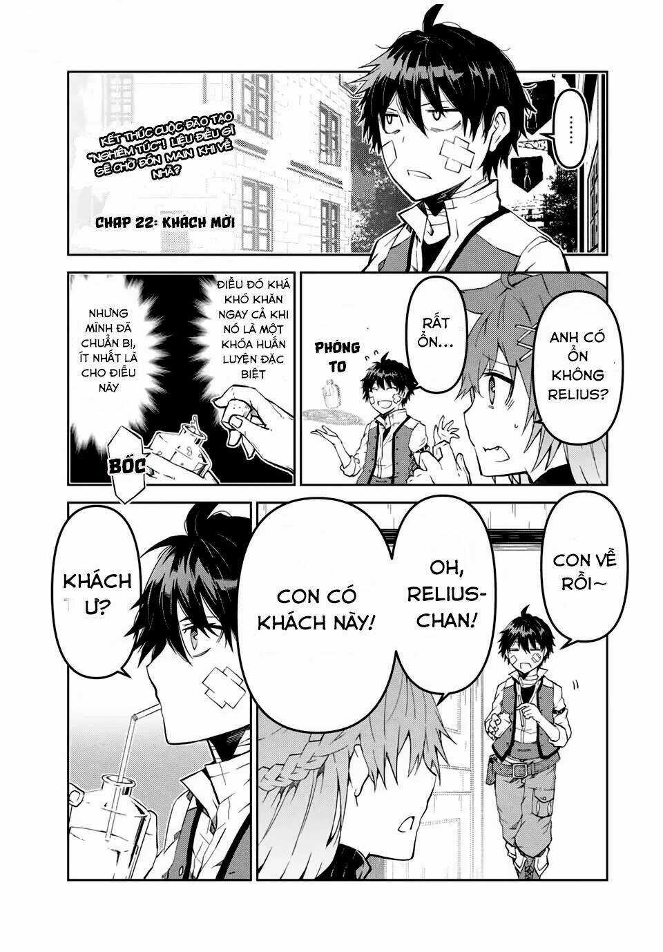 Từ Chức Nghiệp Yếu Nhất Trở Thành '' Thợ Rèn'' Mạnh Nhất Chapter 22 trang 3