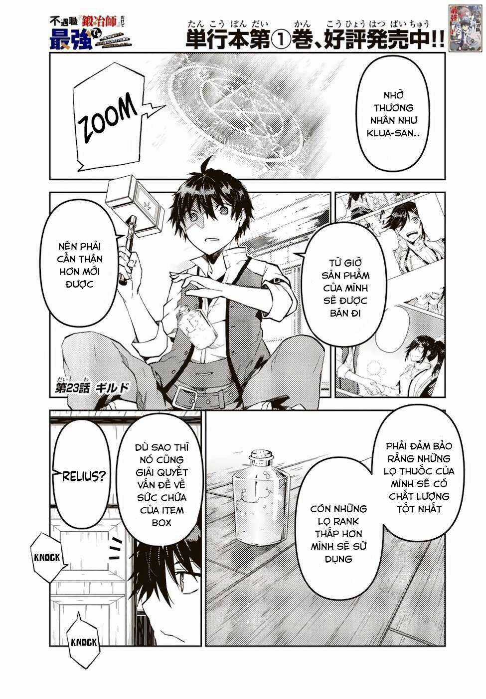 Từ Chức Nghiệp Yếu Nhất Trở Thành '' Thợ Rèn'' Mạnh Nhất Chapter 23 trang 4