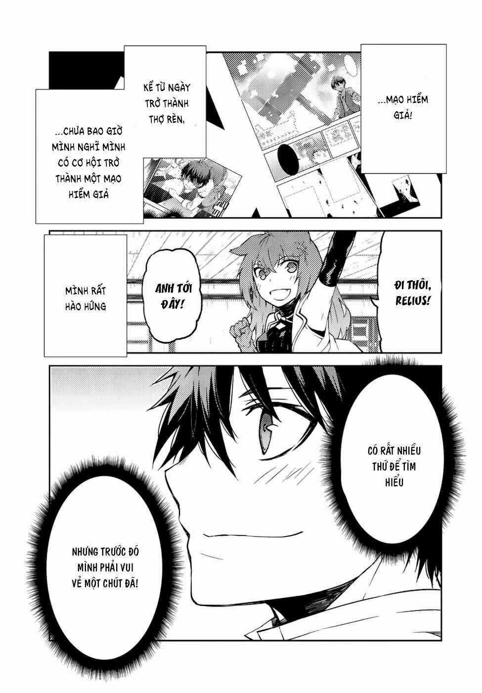 Từ Chức Nghiệp Yếu Nhất Trở Thành '' Thợ Rèn'' Mạnh Nhất Chapter 24 trang 12