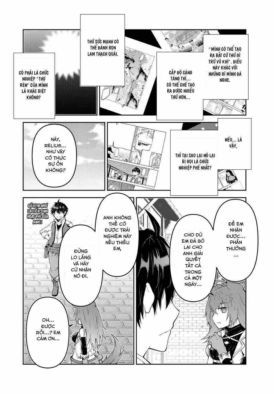 Từ Chức Nghiệp Yếu Nhất Trở Thành '' Thợ Rèn'' Mạnh Nhất Chapter 29 trang 6