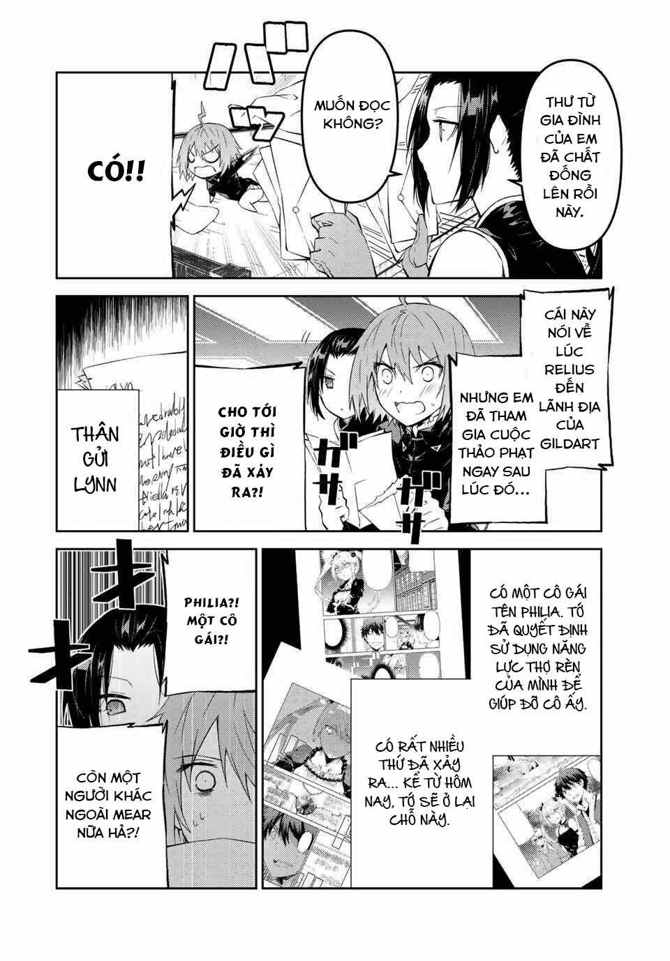 Từ Chức Nghiệp Yếu Nhất Trở Thành '' Thợ Rèn'' Mạnh Nhất Chapter 32 trang 4