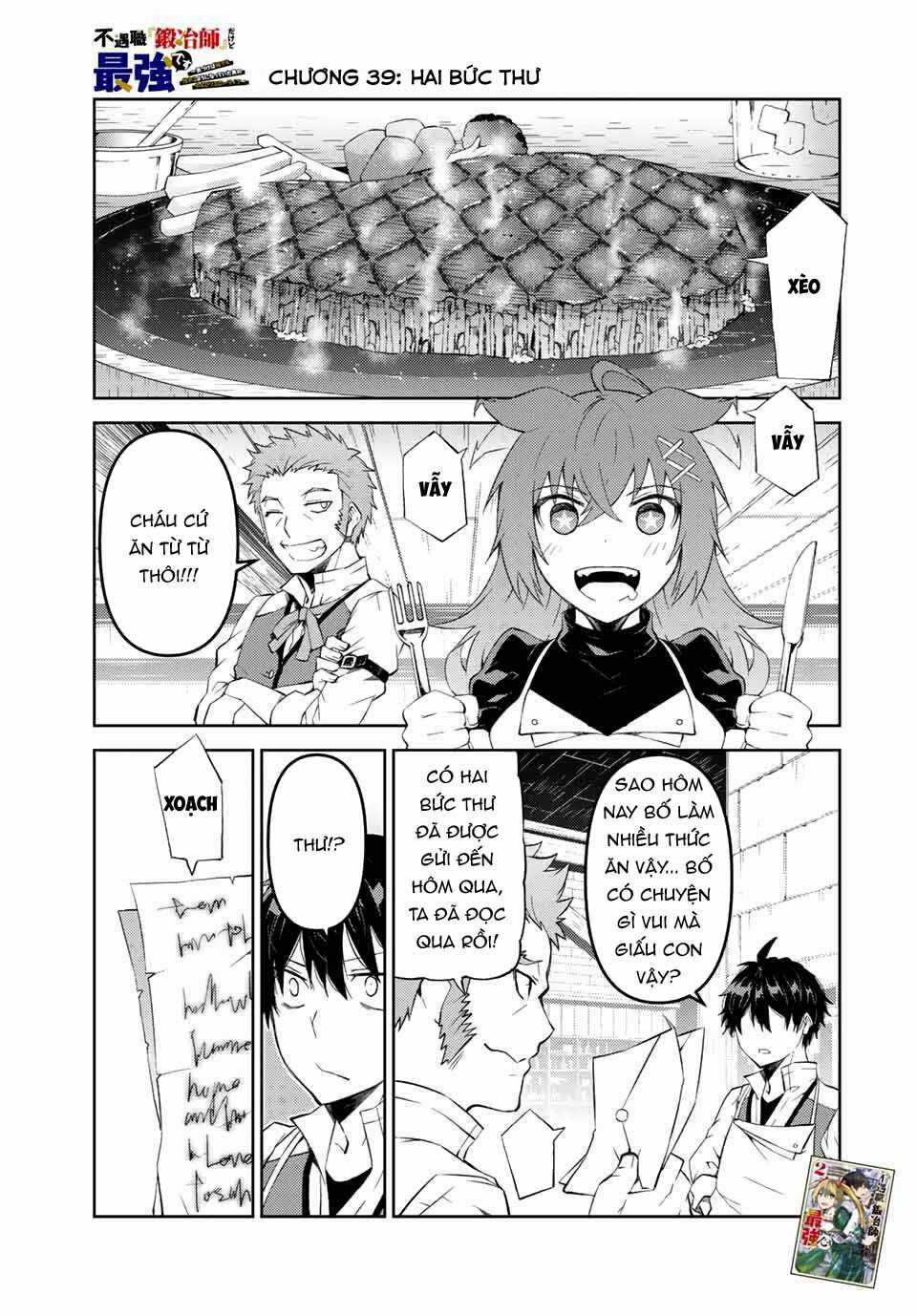 Từ Chức Nghiệp Yếu Nhất Trở Thành '' Thợ Rèn'' Mạnh Nhất Chapter 39 trang 1