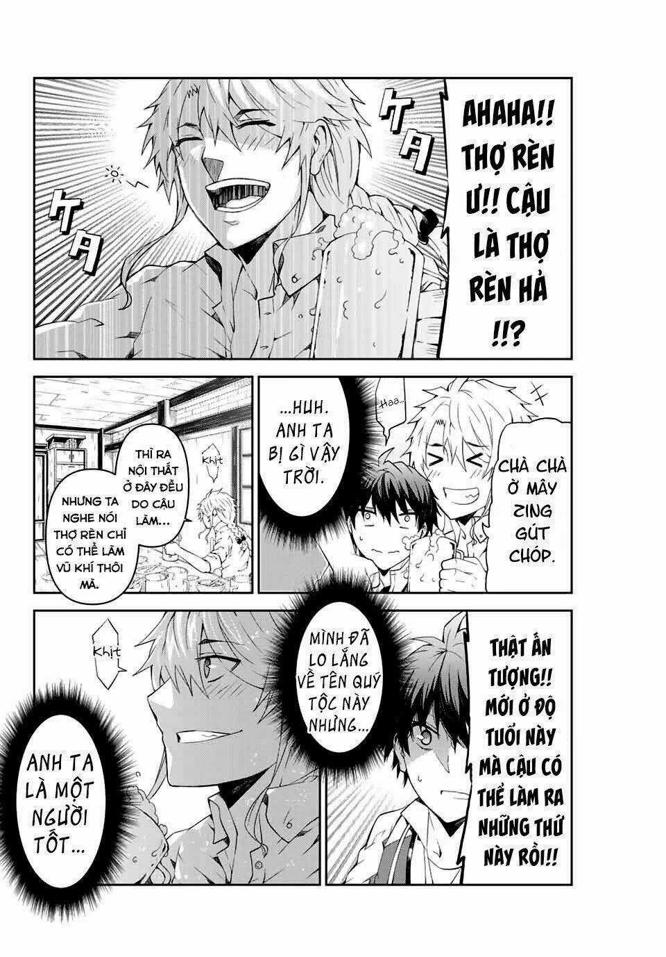 Từ Chức Nghiệp Yếu Nhất Trở Thành '' Thợ Rèn'' Mạnh Nhất Chapter 4 trang 6