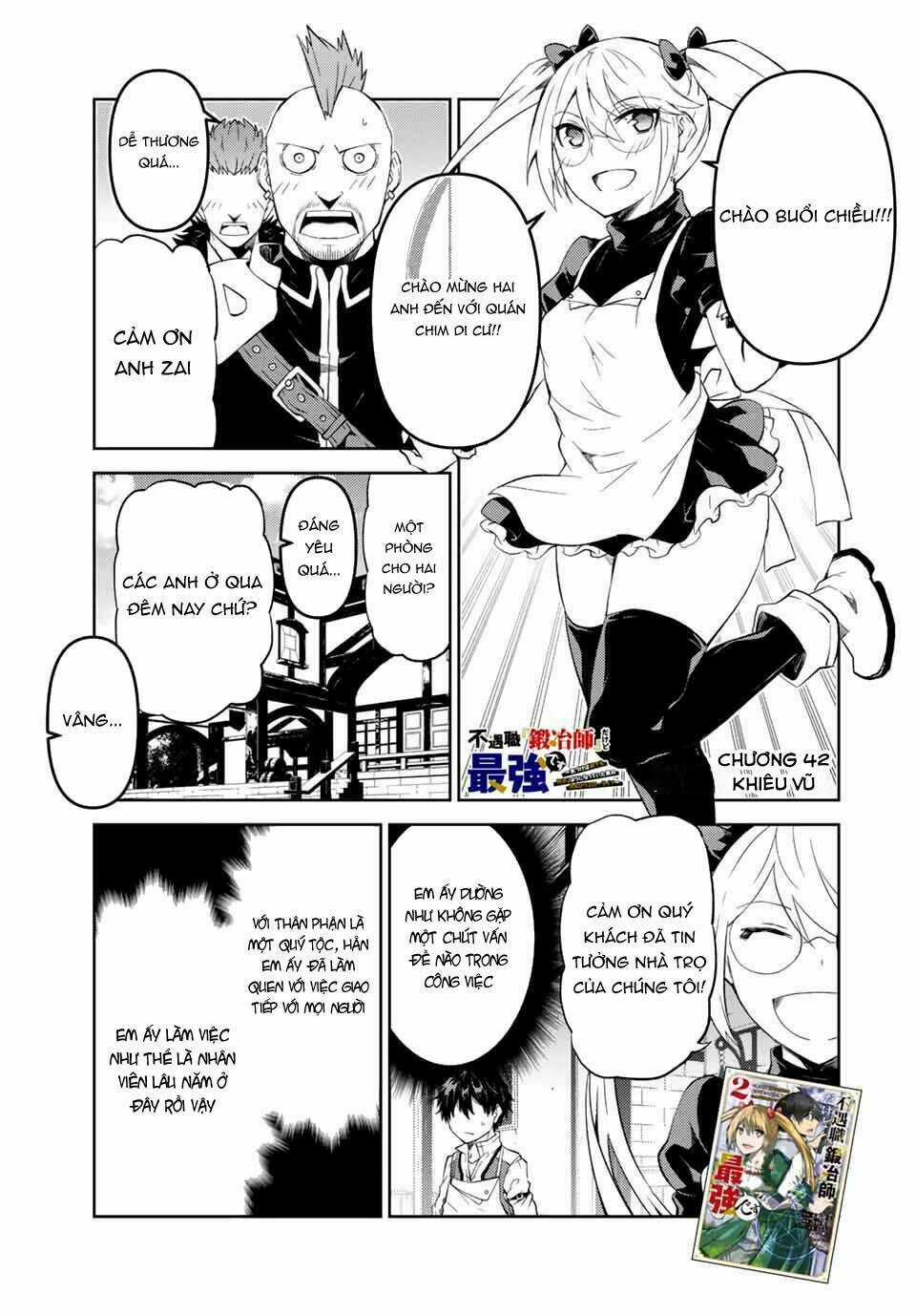 Từ Chức Nghiệp Yếu Nhất Trở Thành '' Thợ Rèn'' Mạnh Nhất Chapter 42 trang 1