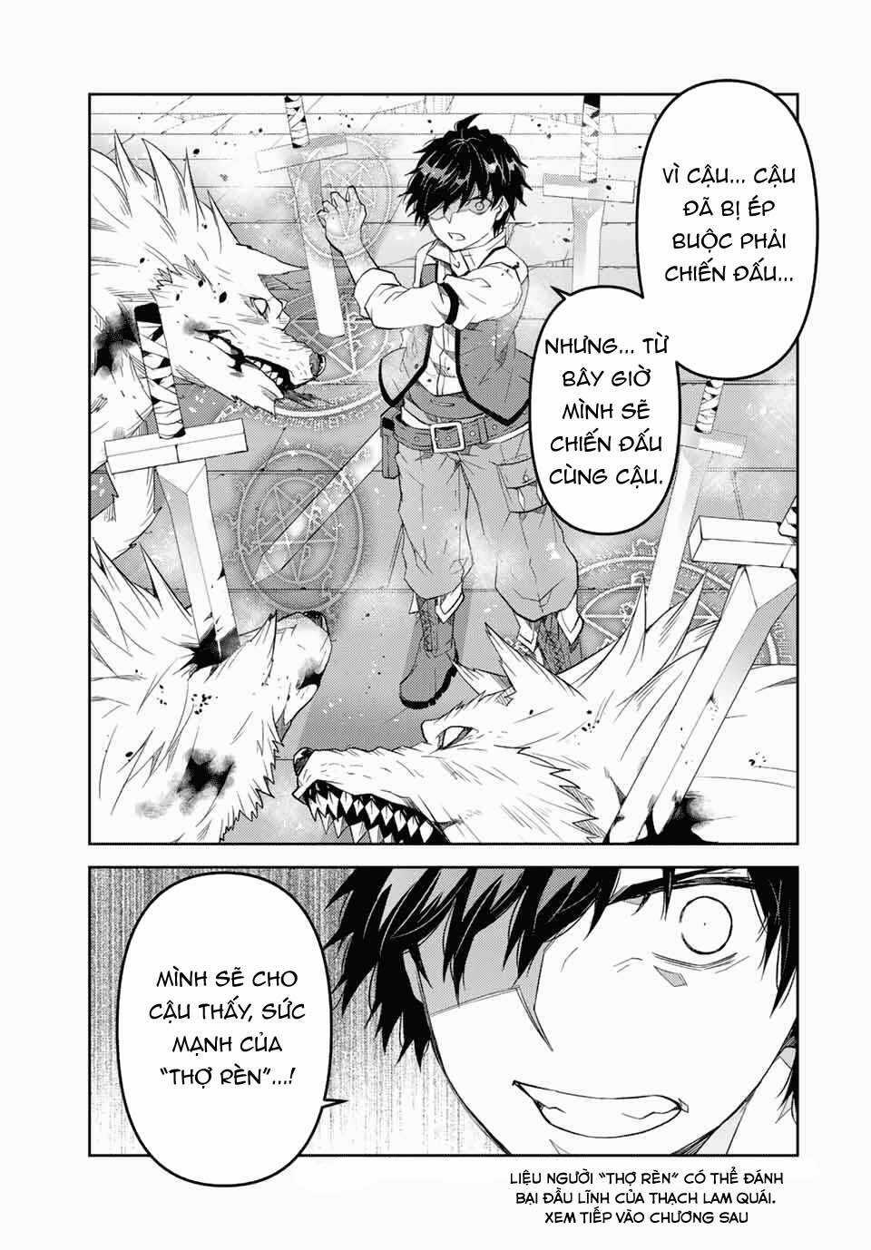 Từ Chức Nghiệp Yếu Nhất Trở Thành '' Thợ Rèn'' Mạnh Nhất Chapter 55 trang 9